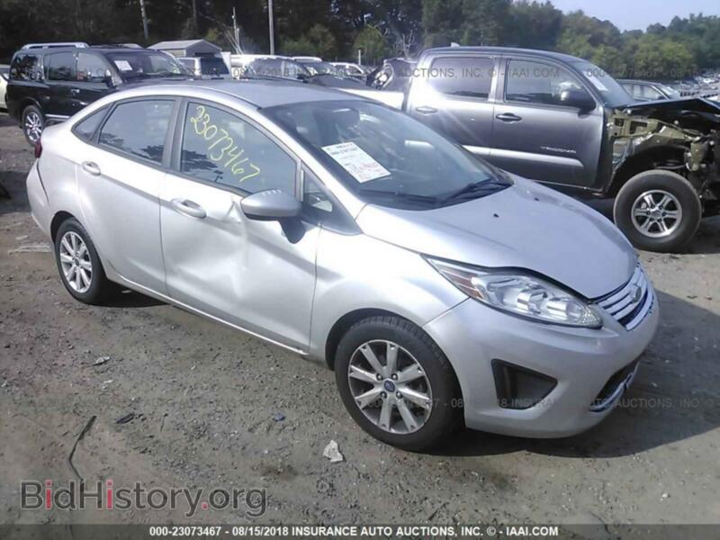 2012 Ford FIESTA (VIN 3FADP4BJ6CM215450) — photo 1 of 10, IAAI, damage: rear