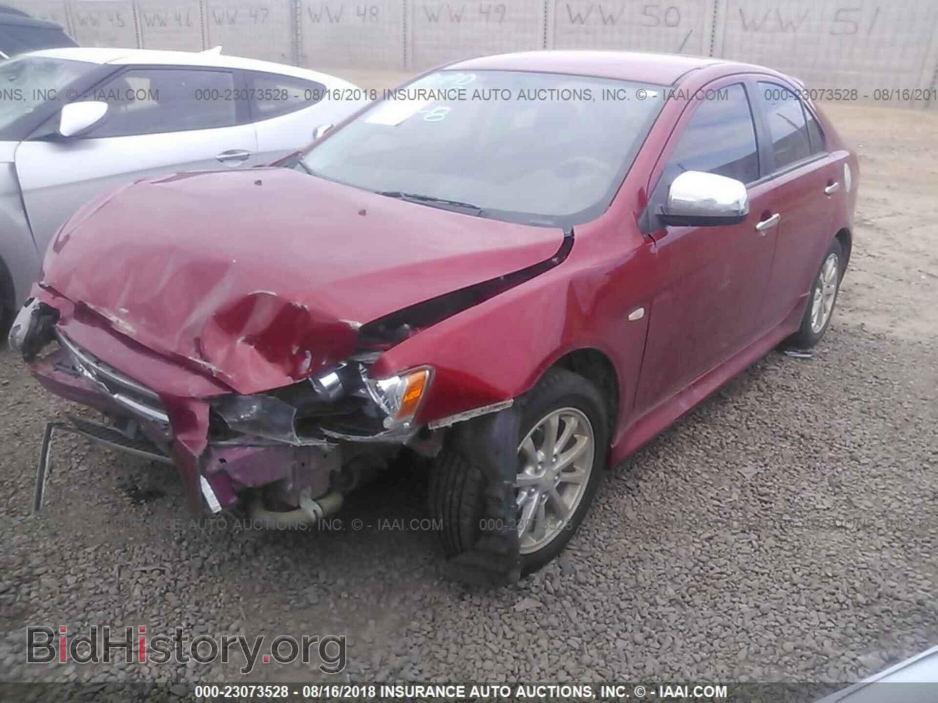 2011 Mitsubishi Lancer - VIN: JA32X2HU7BU033367 - Фото 2
