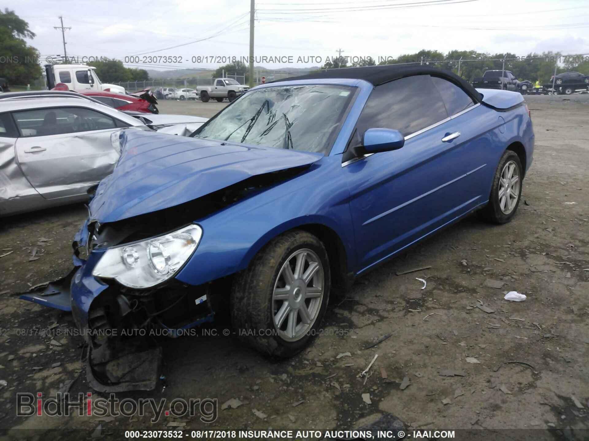 2008 CHRYSLER SEBRING - VIN: 1C3LC65M68N248372 - Фото 2