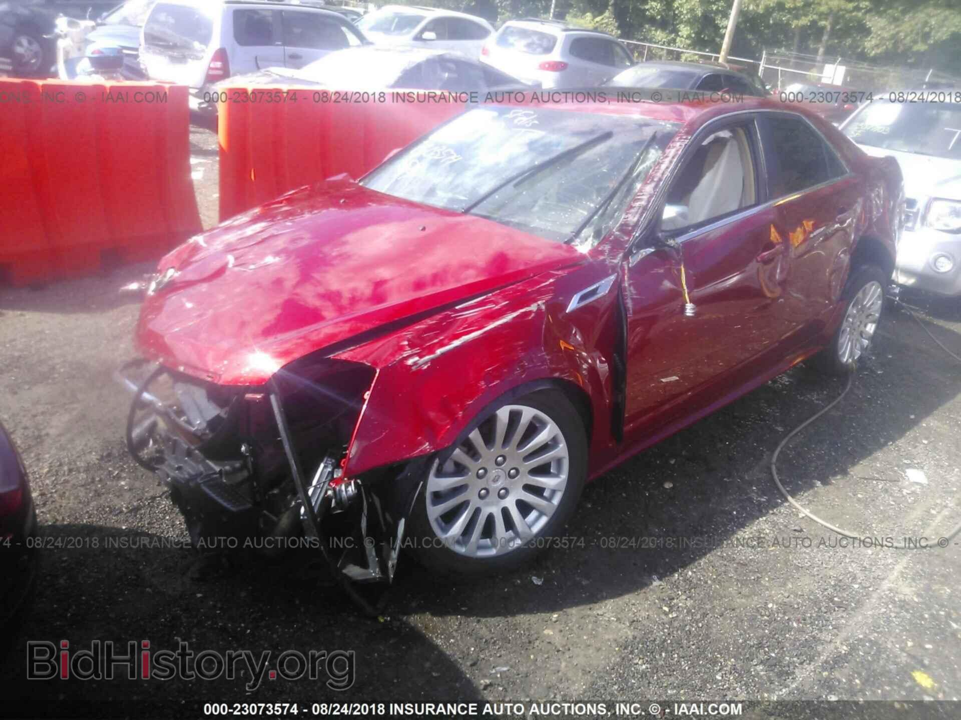 2011 Cadillac Cts - VIN: 1G6DS5ED9B0144351 - Фото 2