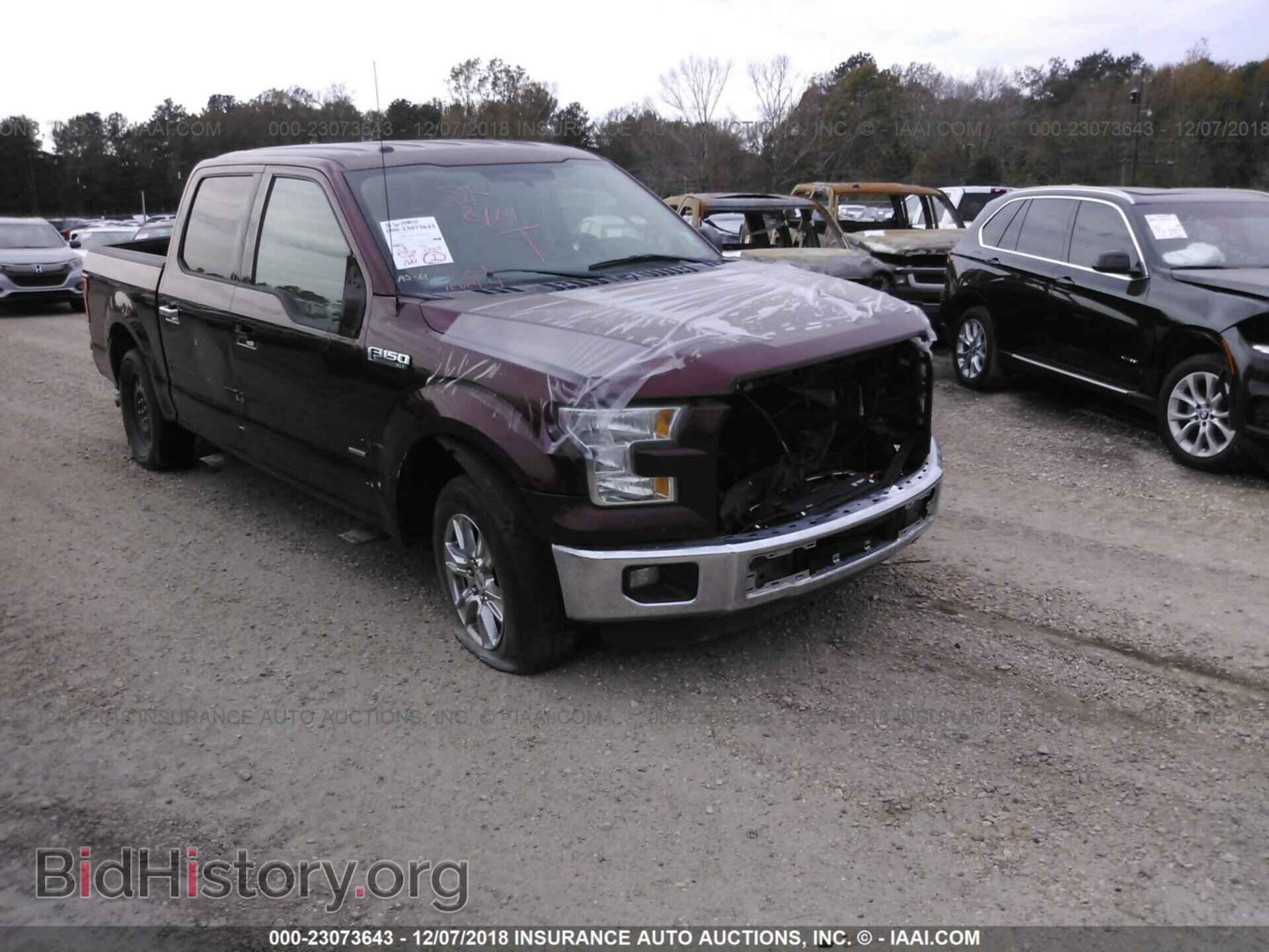 Фотография 1FTEW1CP6FKE56567 - FORD F150 2015