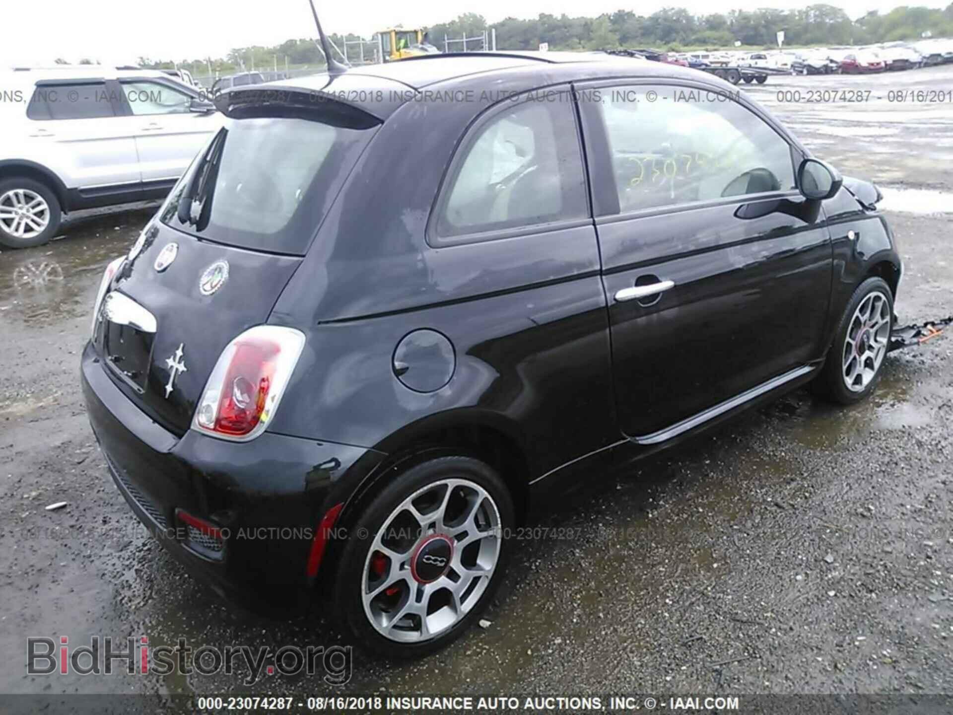 2012 Fiat 500 - VIN: 3C3CFFBR9CT352001 - Фото 4