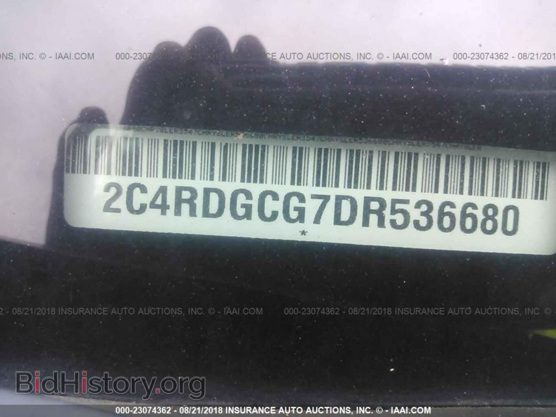 2013 Dodge Grand caravan - VIN: 2C4RDGCG7DR536680 - Фото 9