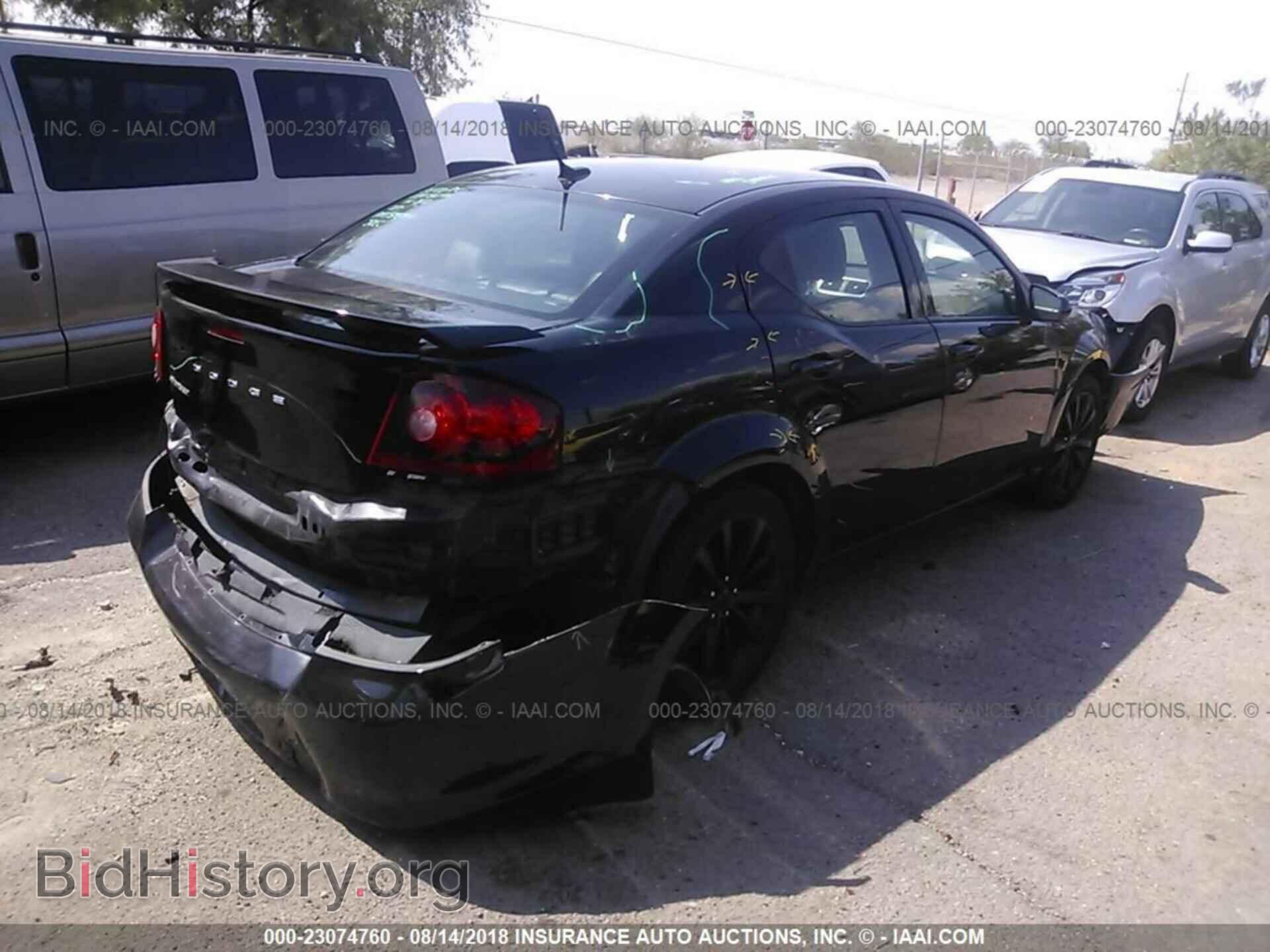 2014 Dodge Avenger - VIN: 1C3CDZCB9EN138332 - Фото 4
