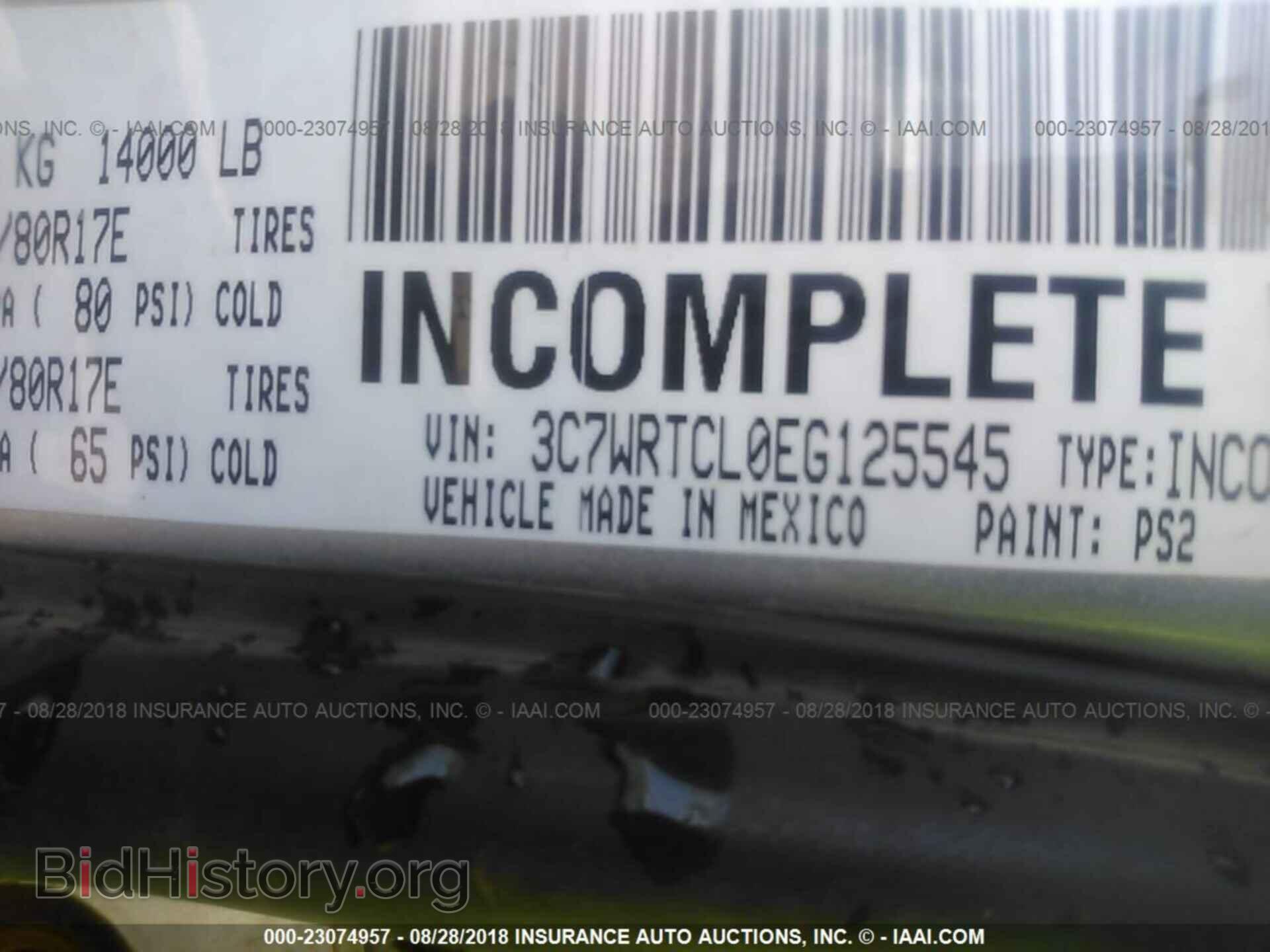 2014 Ram 3500 - VIN: 3C7WRTCL0EG125545 - Фото 10