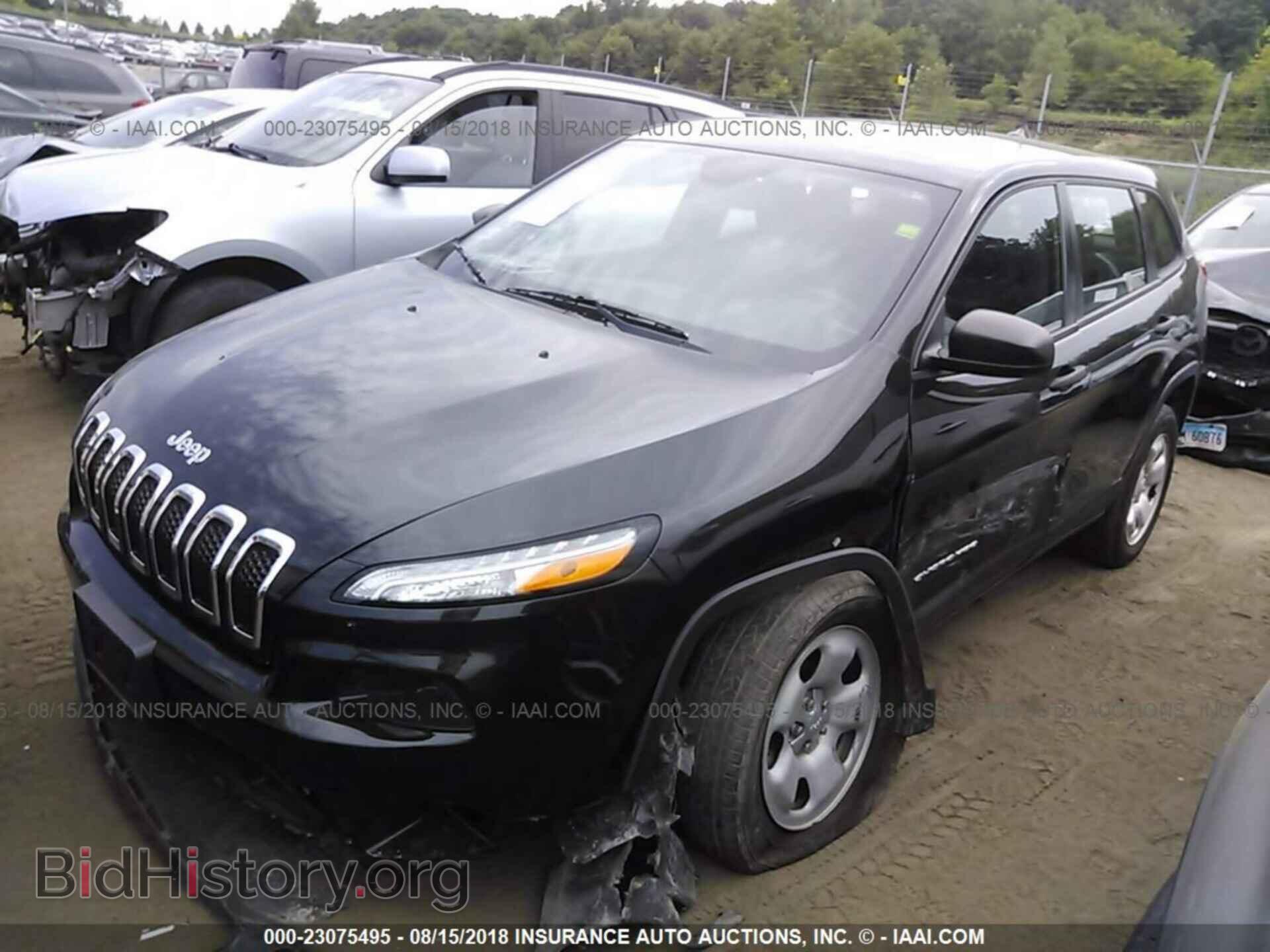 2015 Jeep Cherokee - VIN: 1C4PJMAB3FW595922 - Фото 2