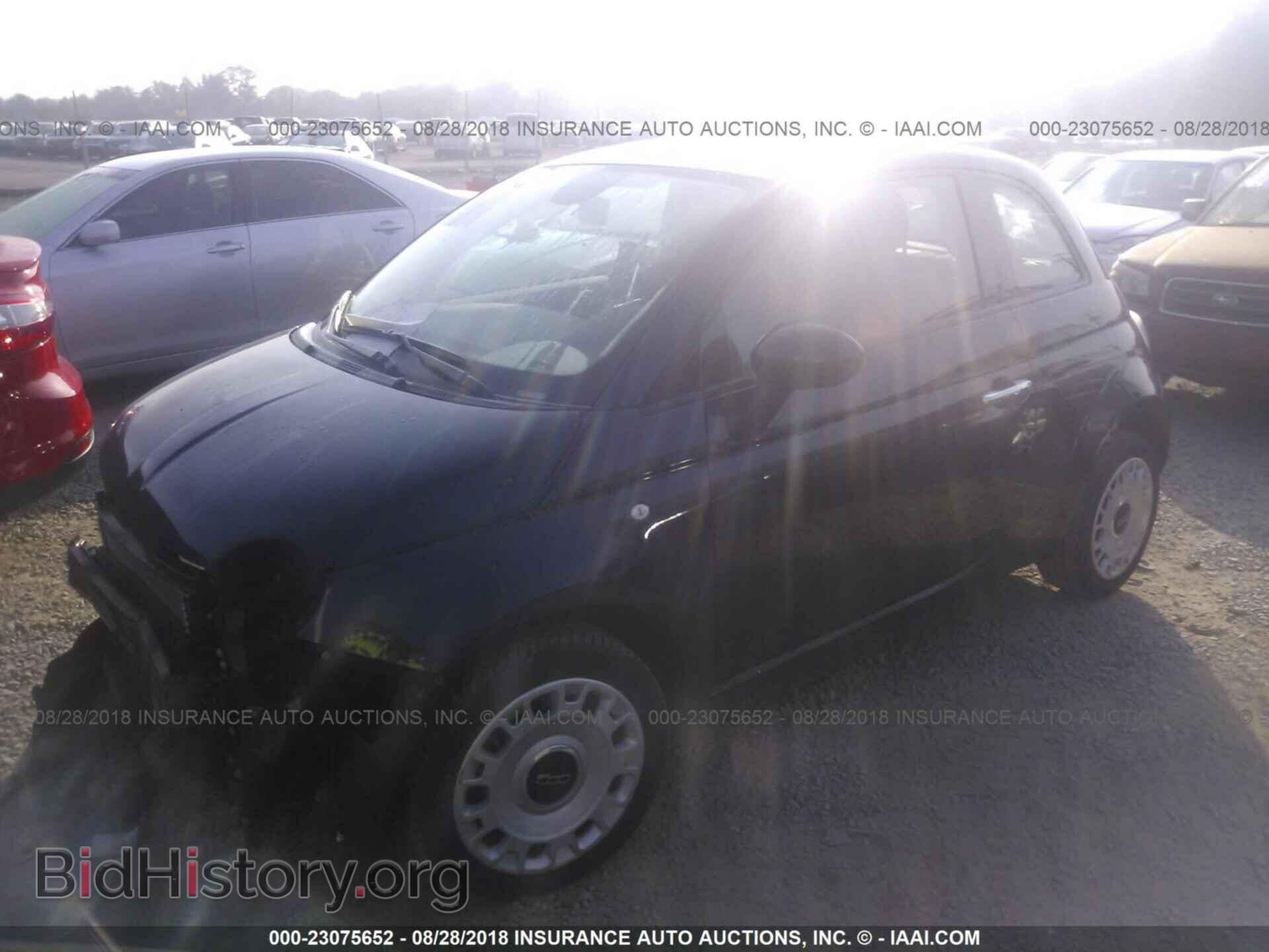 2013 Fiat 500 - VIN: 3C3CFFAR8DT754756 - Фото 2