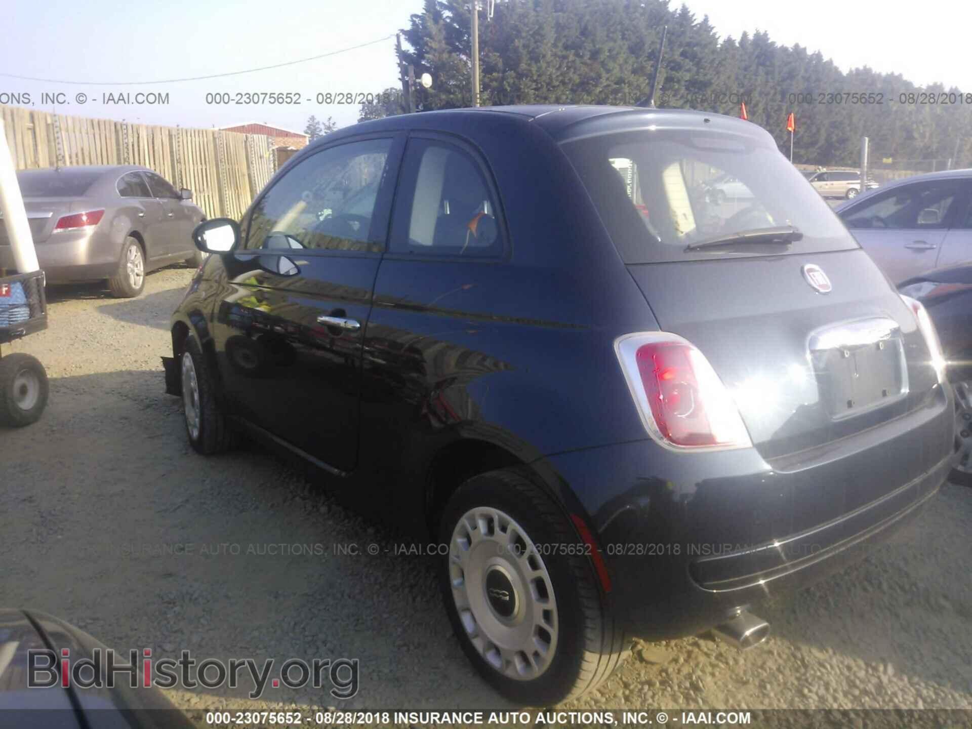 2013 Fiat 500 - VIN: 3C3CFFAR8DT754756 - Фото 3