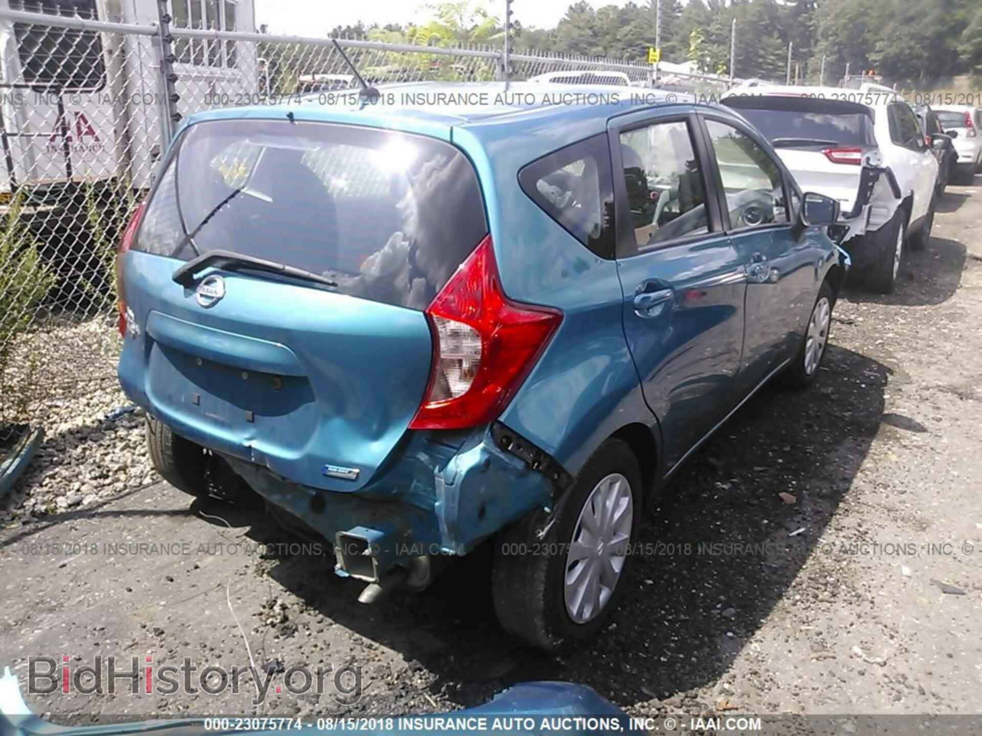 2015 Nissan Versa note - VIN: 3N1CE2CP7FL362120 - Фото 4