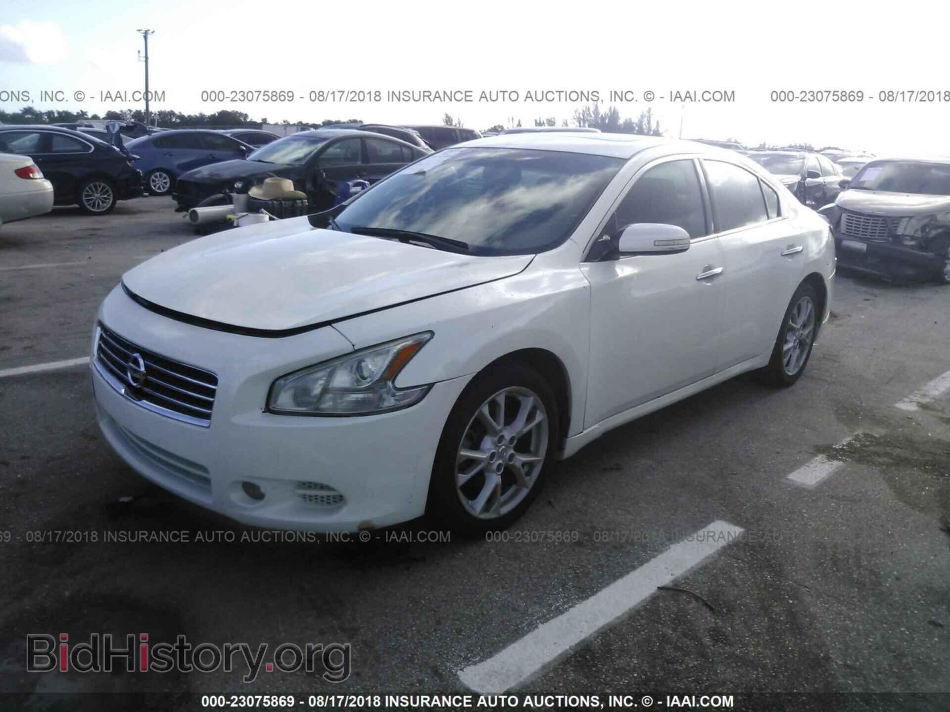 2014 Nissan Maxima - VIN: 1N4AA5AP2EC909301 - Фото 2