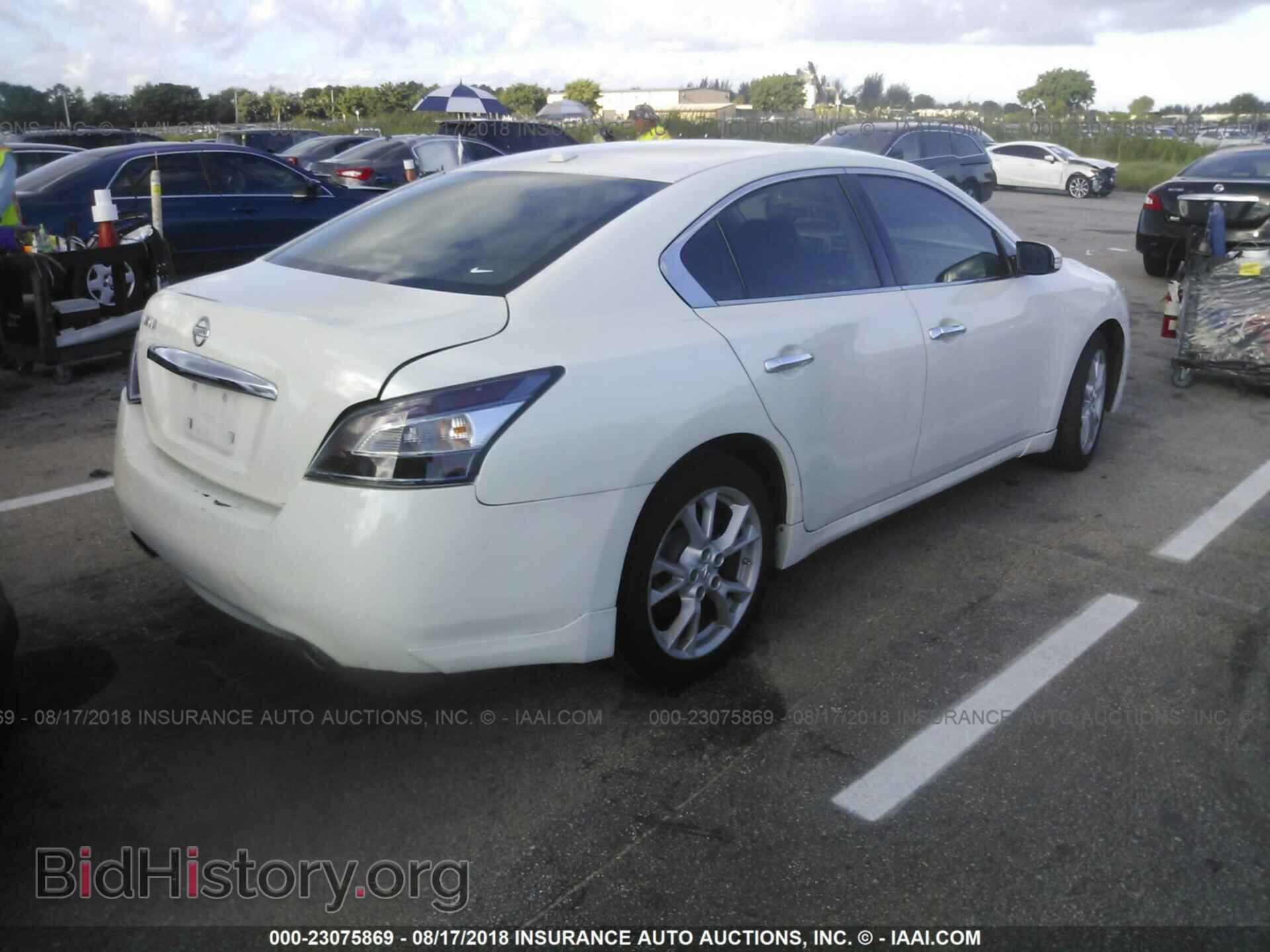 2014 Nissan Maxima - VIN: 1N4AA5AP2EC909301 - Фото 4