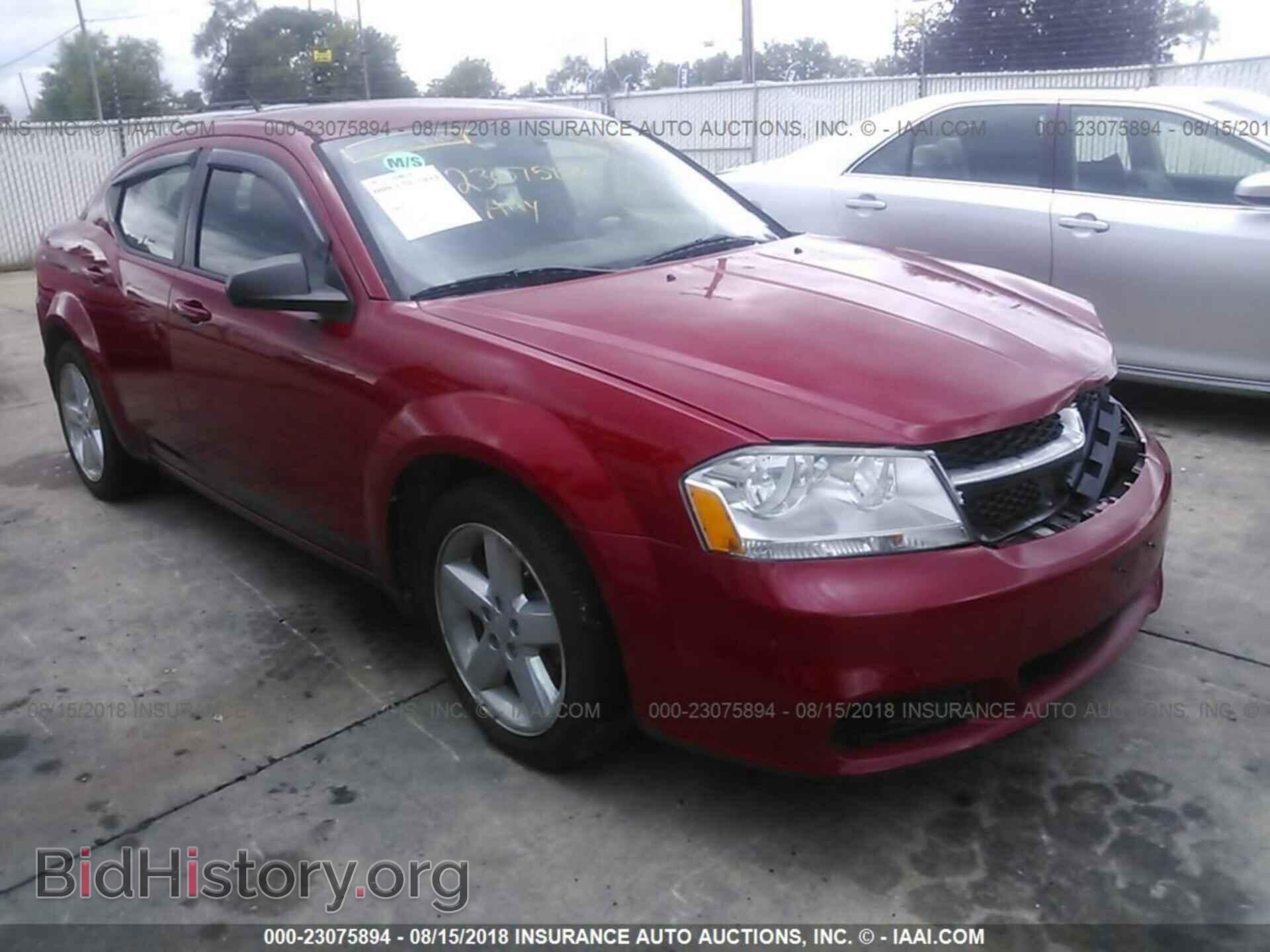 Photo 1C3CDZAB6DN687827 - Dodge Avenger 2013