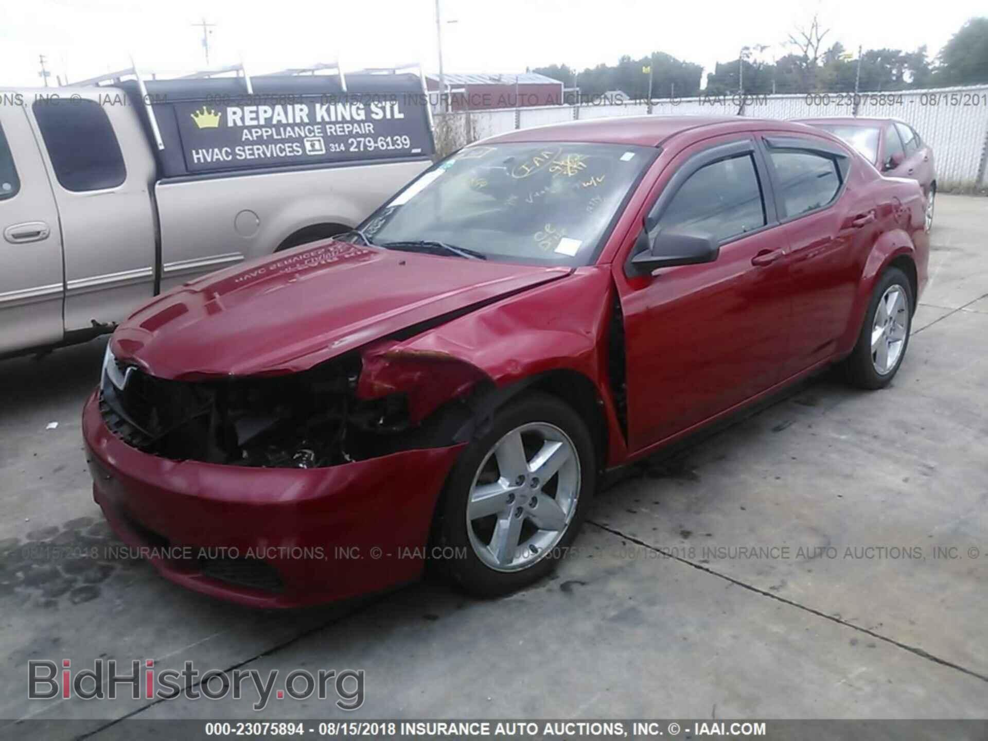 2013 Dodge Avenger - VIN: 1C3CDZAB6DN687827 - Photo 2