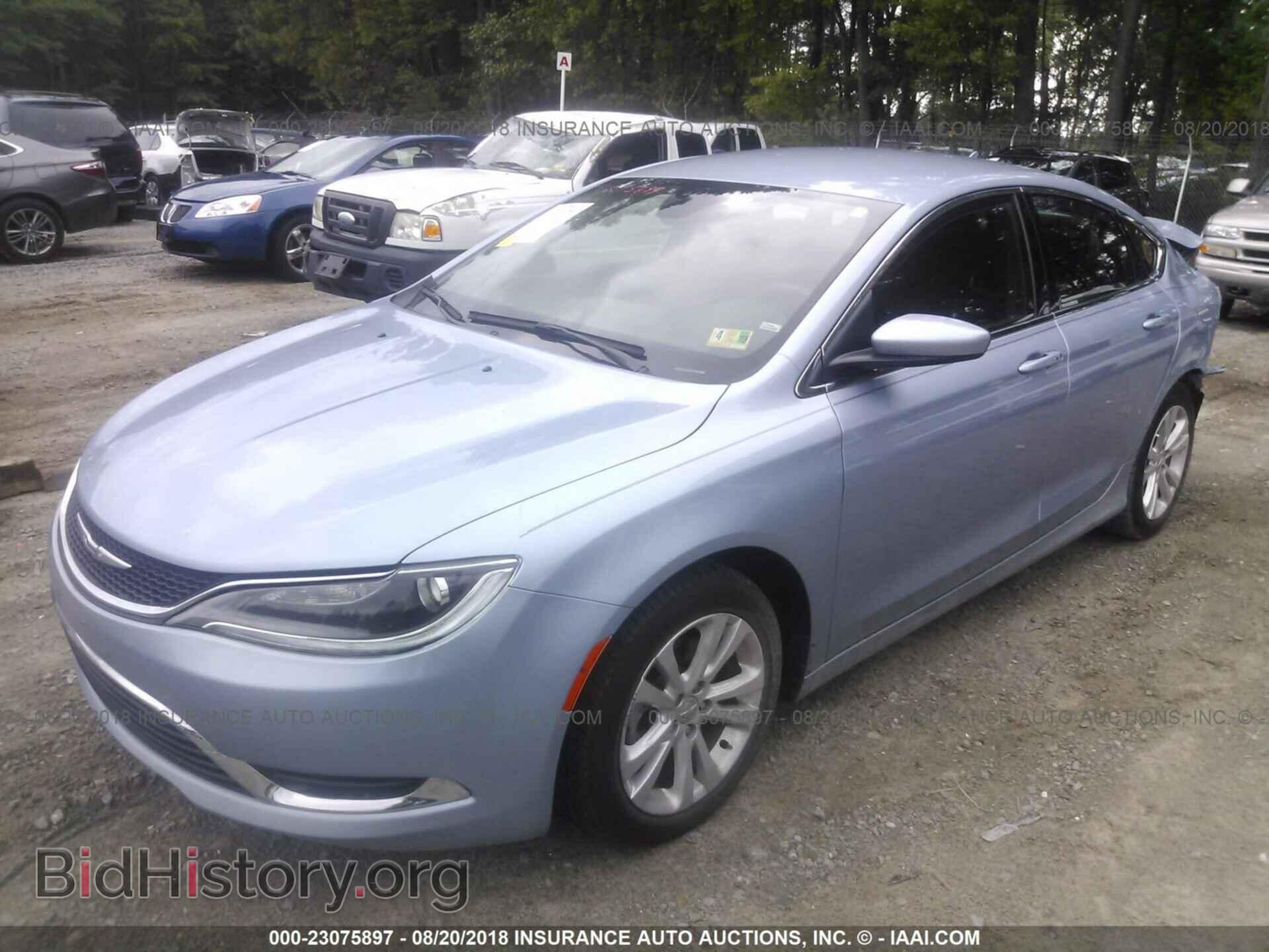 2015 Chrysler 200 - VIN: 1C3CCCAB9FN671737 - Фото 2