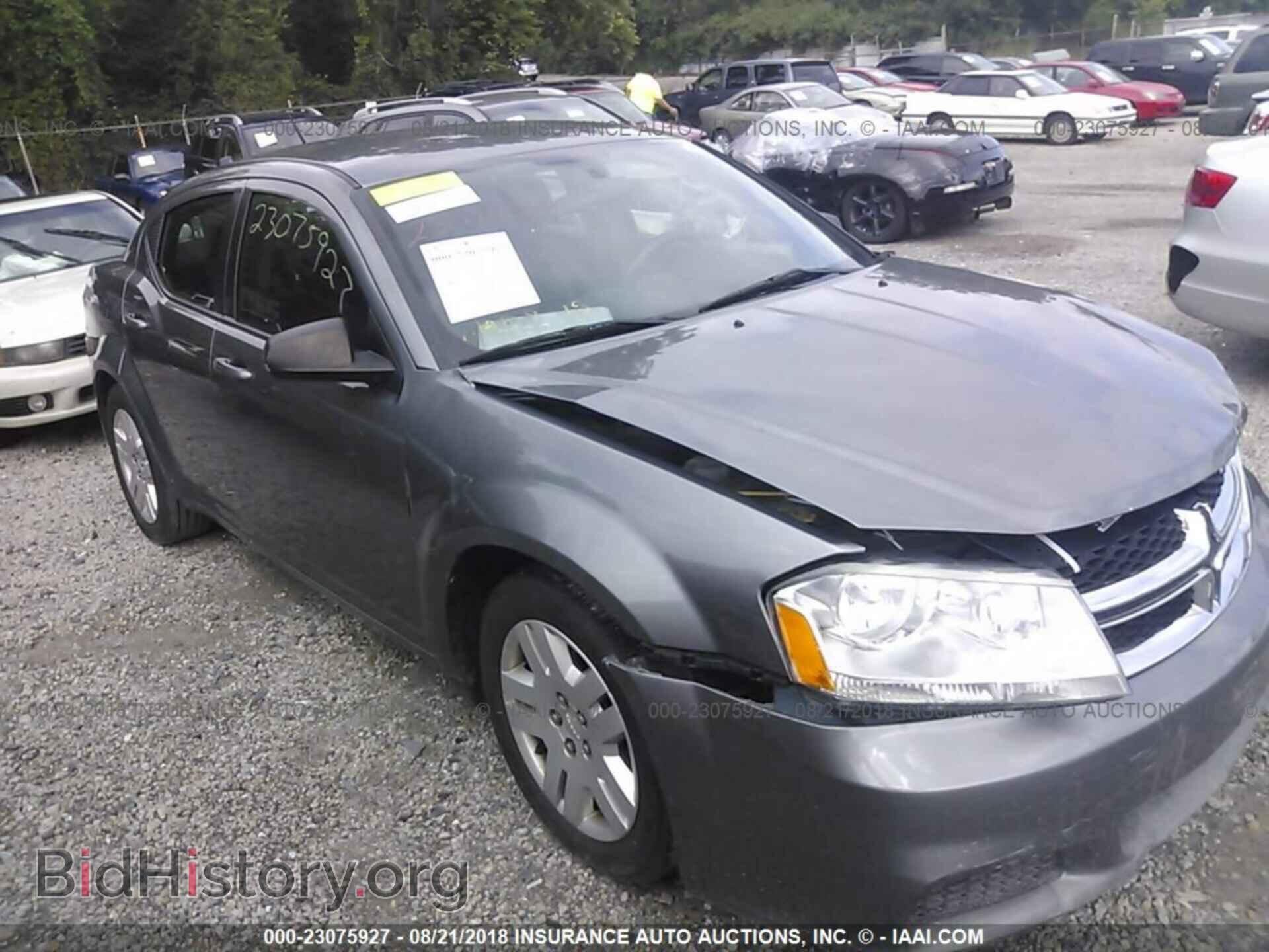 Photo 1C3CDZAB4CN128372 - Dodge Avenger 2012