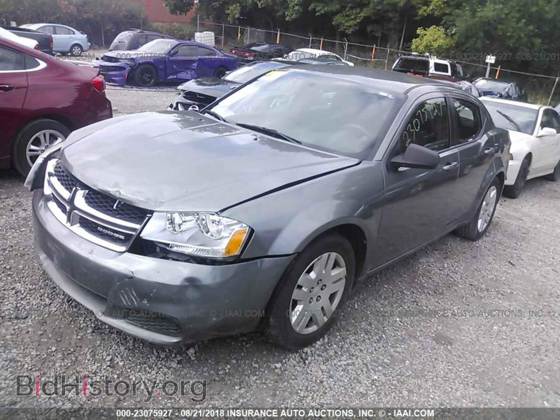2012 Dodge Avenger - VIN: 1C3CDZAB4CN128372 - Фото 2
