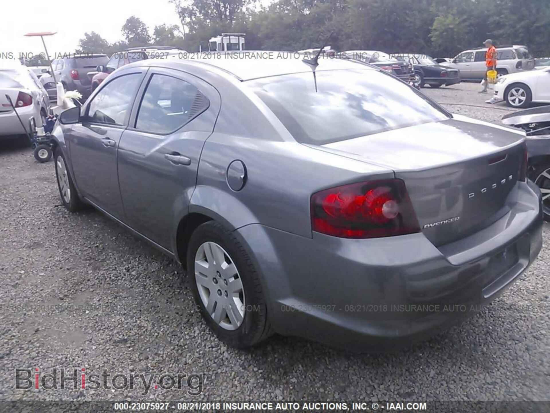 2012 Dodge Avenger - VIN: 1C3CDZAB4CN128372 - Фото 3