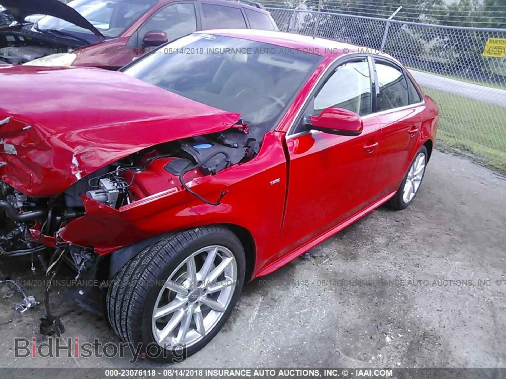 2014 Audi A4 - VIN: WAUEFAFL5EN015595 - Фото 2