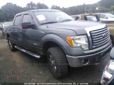 2011 Ford F150, серый — VIN 1FTFW1ET2BKD93606, IAAI