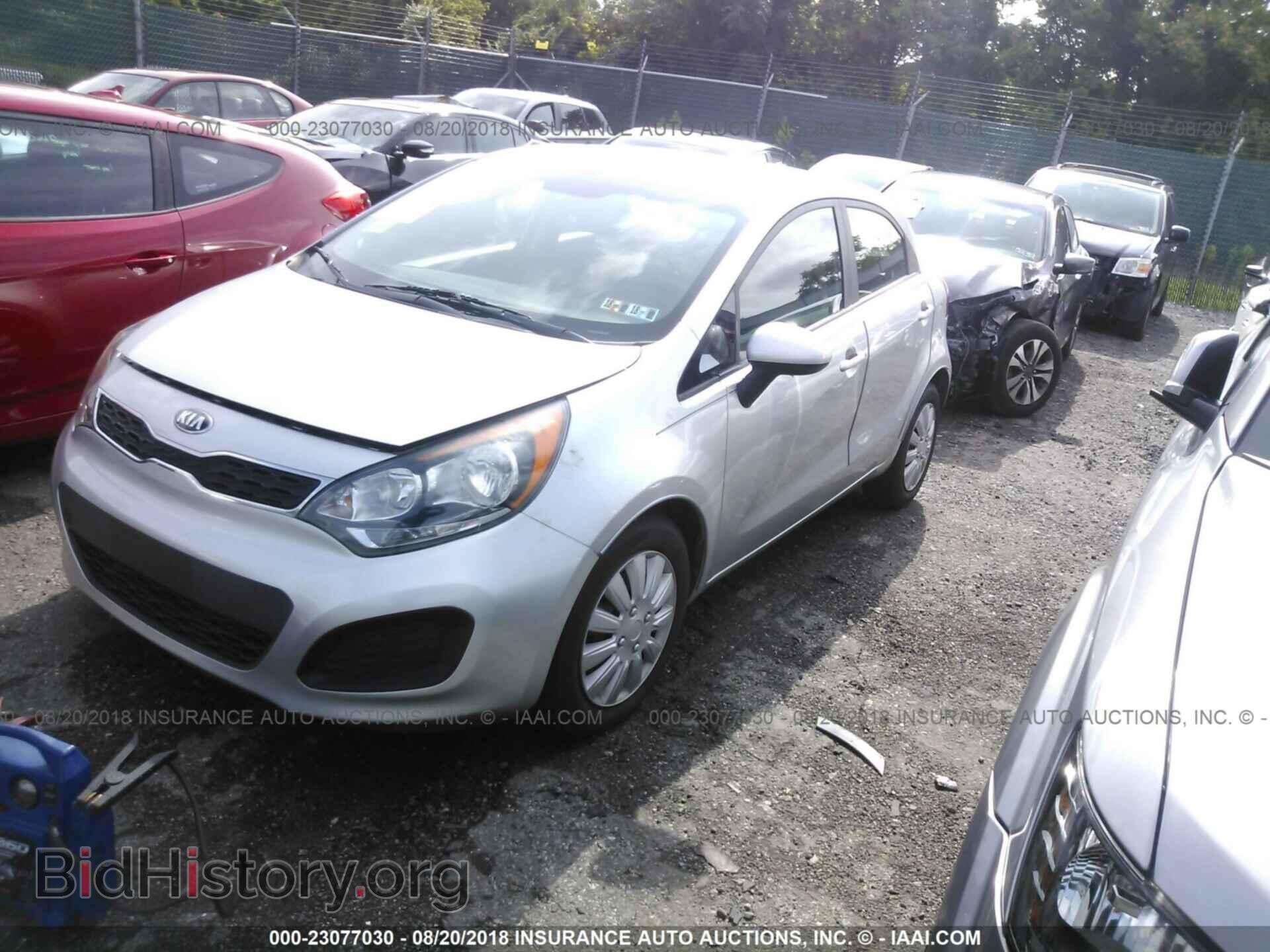 2013 KIA RIO - VIN: KNADN5A34D6151688 - Фото 2