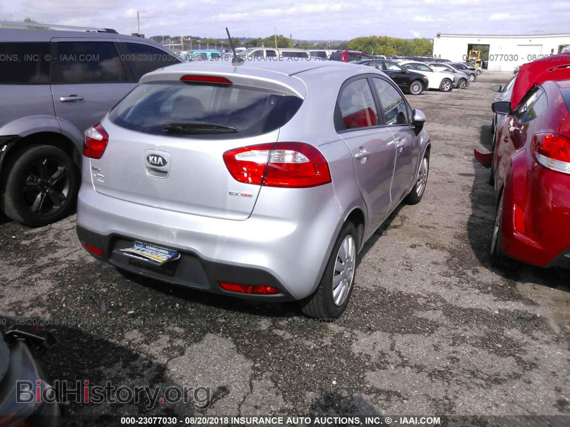 2013 KIA RIO - VIN: KNADN5A34D6151688 - Фото 4