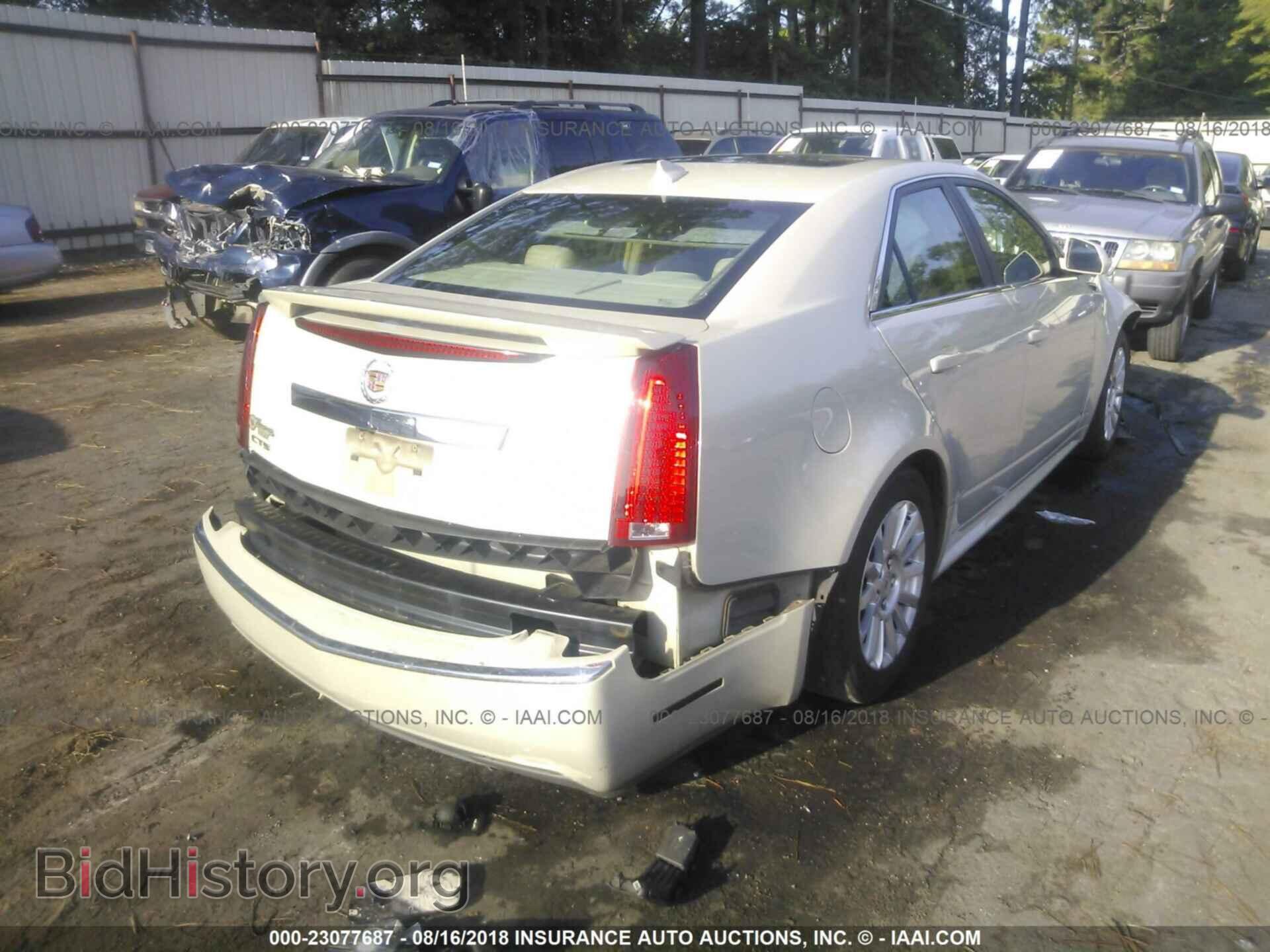 2011 Cadillac Cts - VIN: 1G6DE5EY5B0153476 - Фото 4