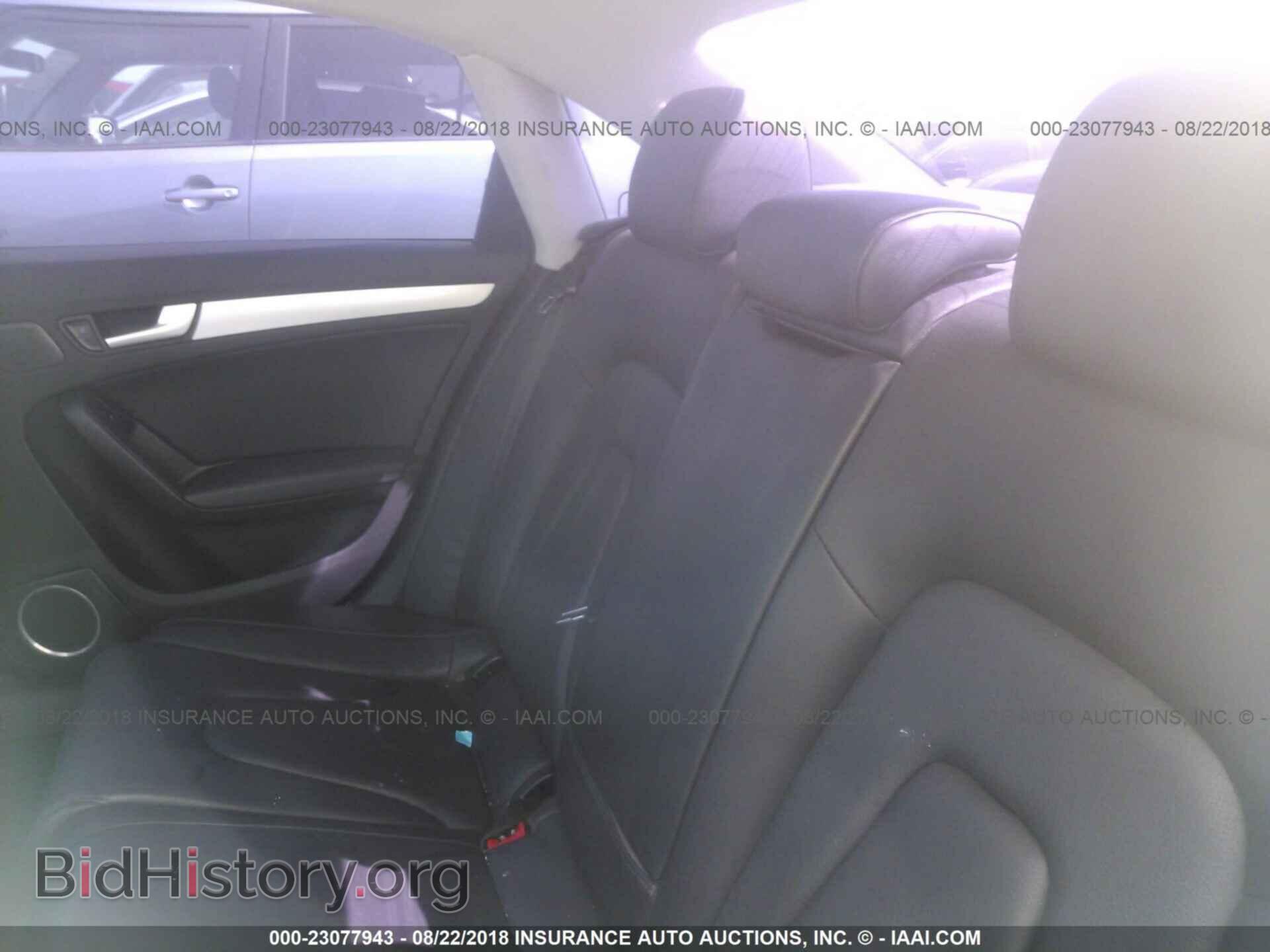 2012 Audi A4 - VIN: WAUEFAFL3CA119409 - Photo 8