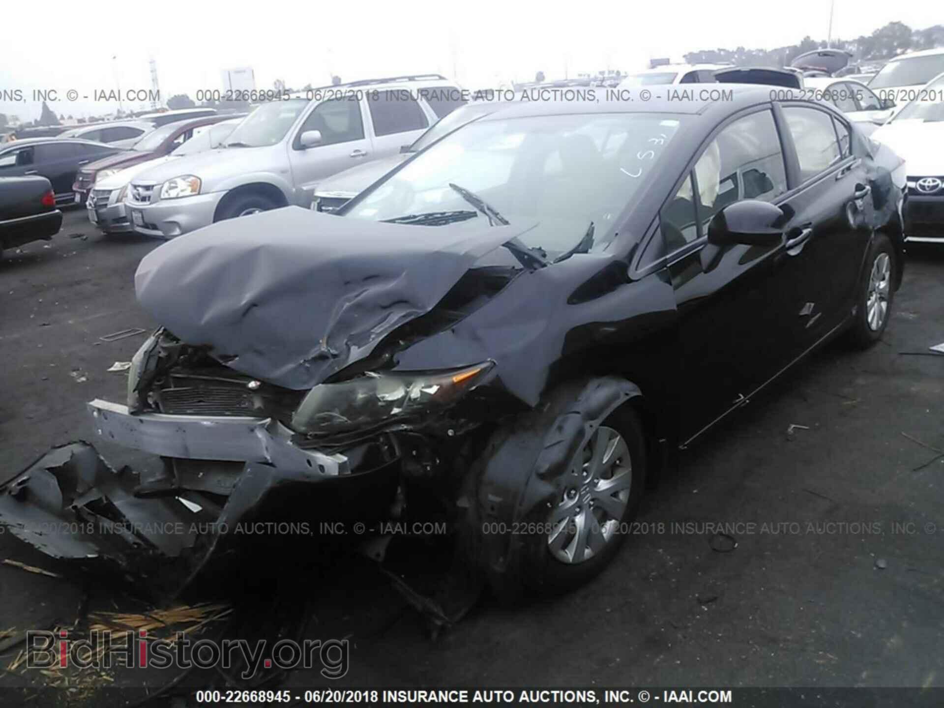 2012 HONDA CIVIC - VIN: 19XFB2F5XCE310090 - Фото 2