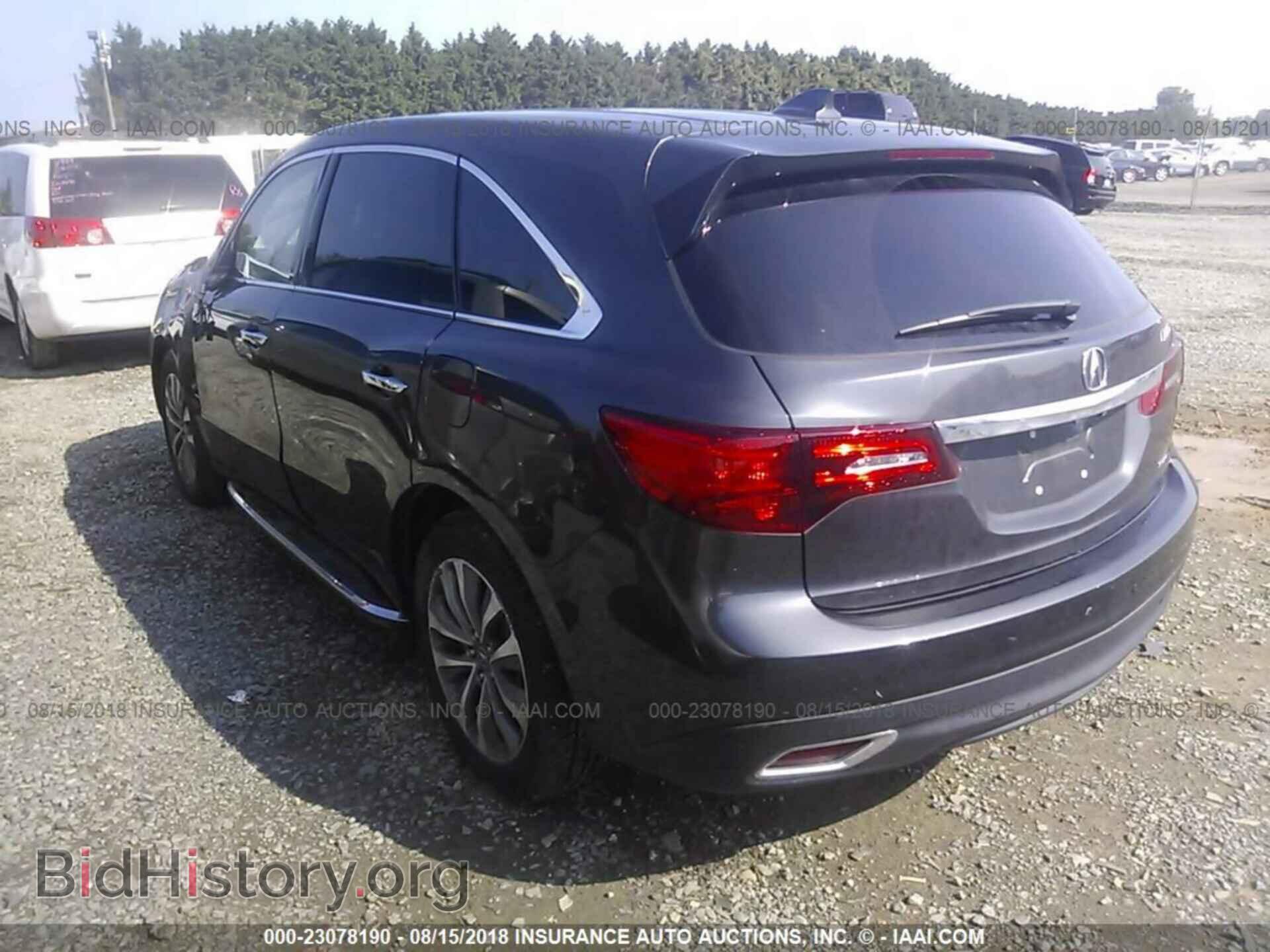 2014 Acura Mdx - VIN: 5FRYD4H45EB028017 - Photo 3
