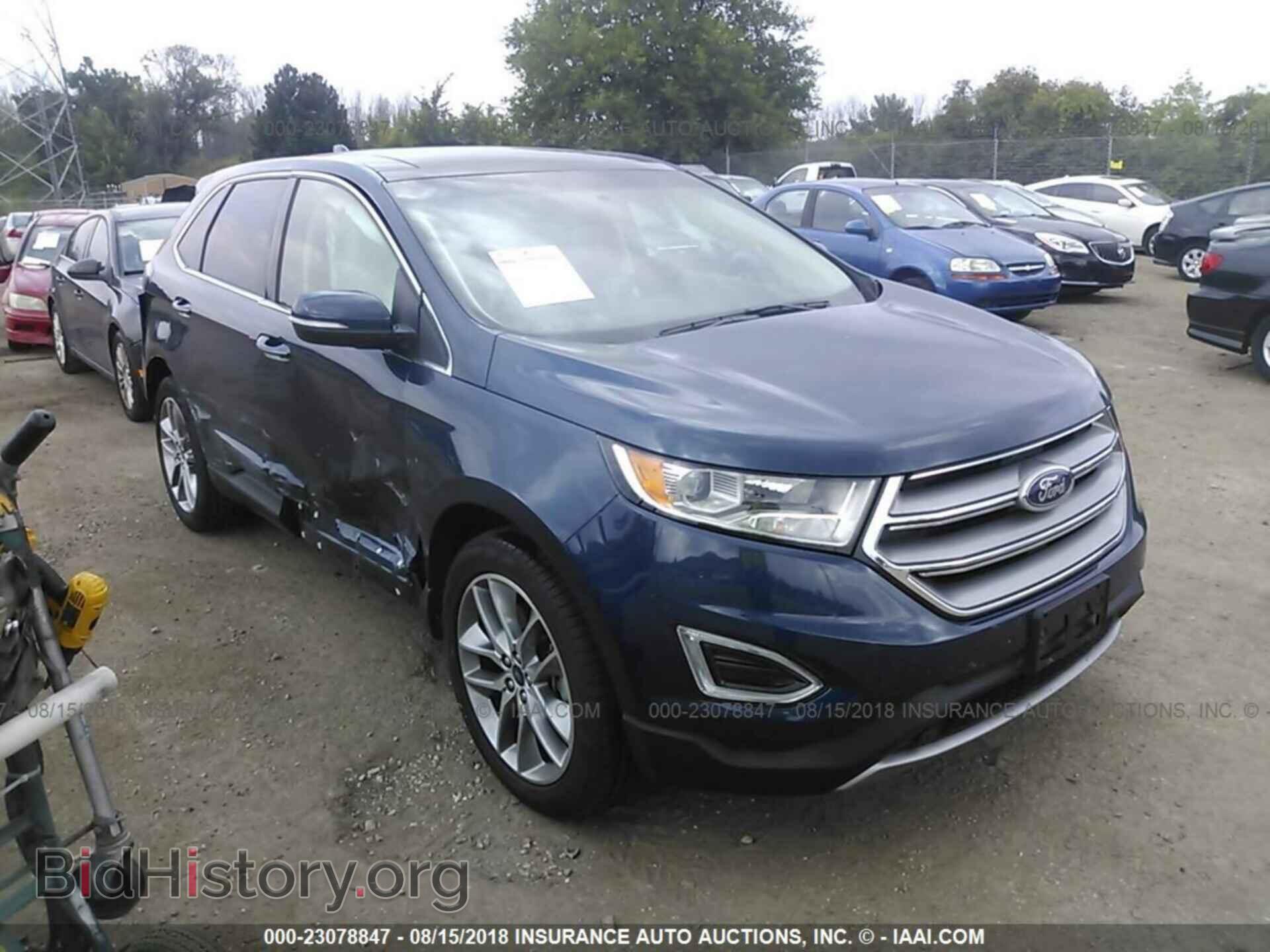 Фотография 2FMPK4K91HBC01696 - Ford Edge 2017