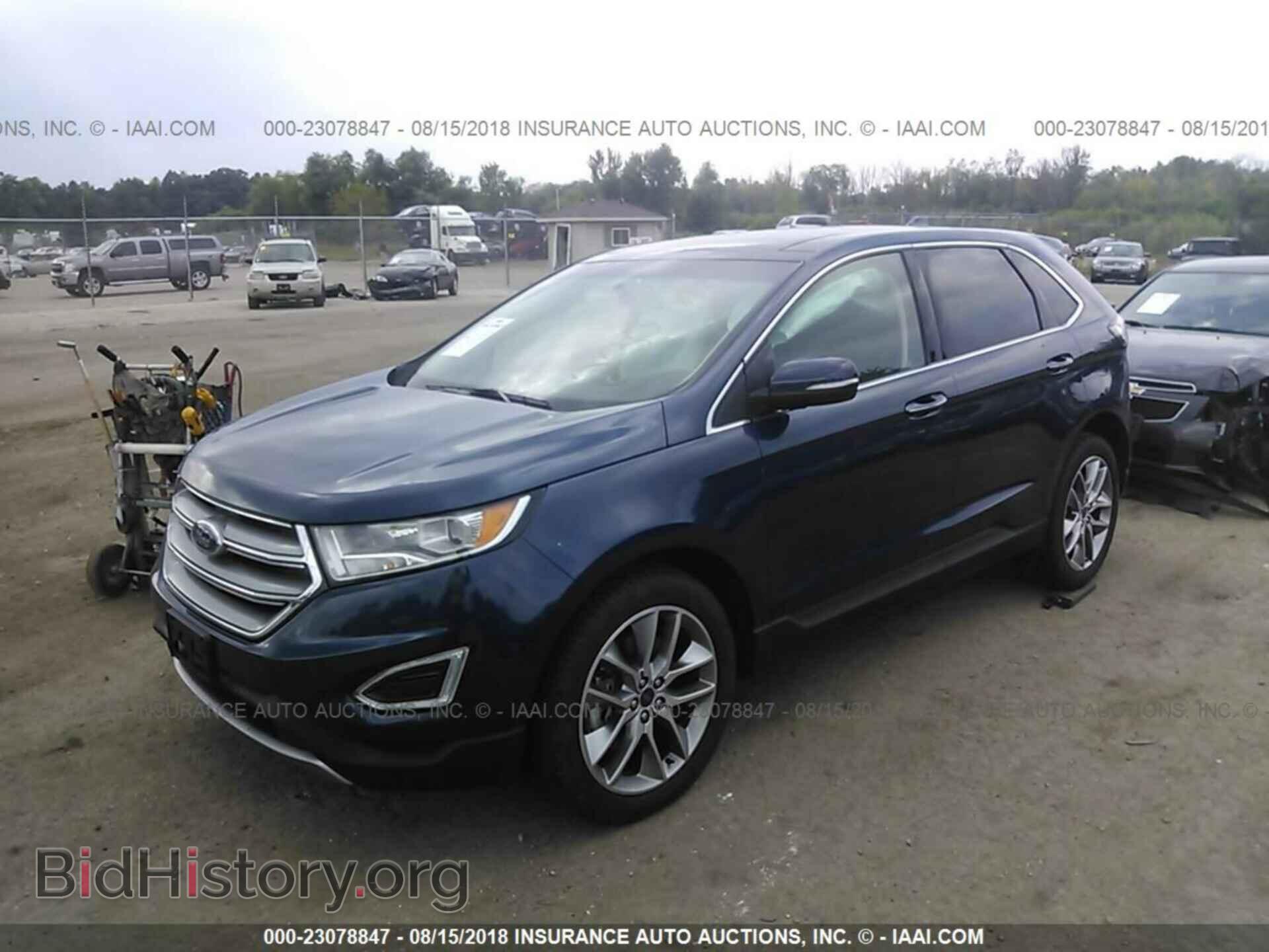 2017 Ford Edge - VIN: 2FMPK4K91HBC01696 - Фото 2