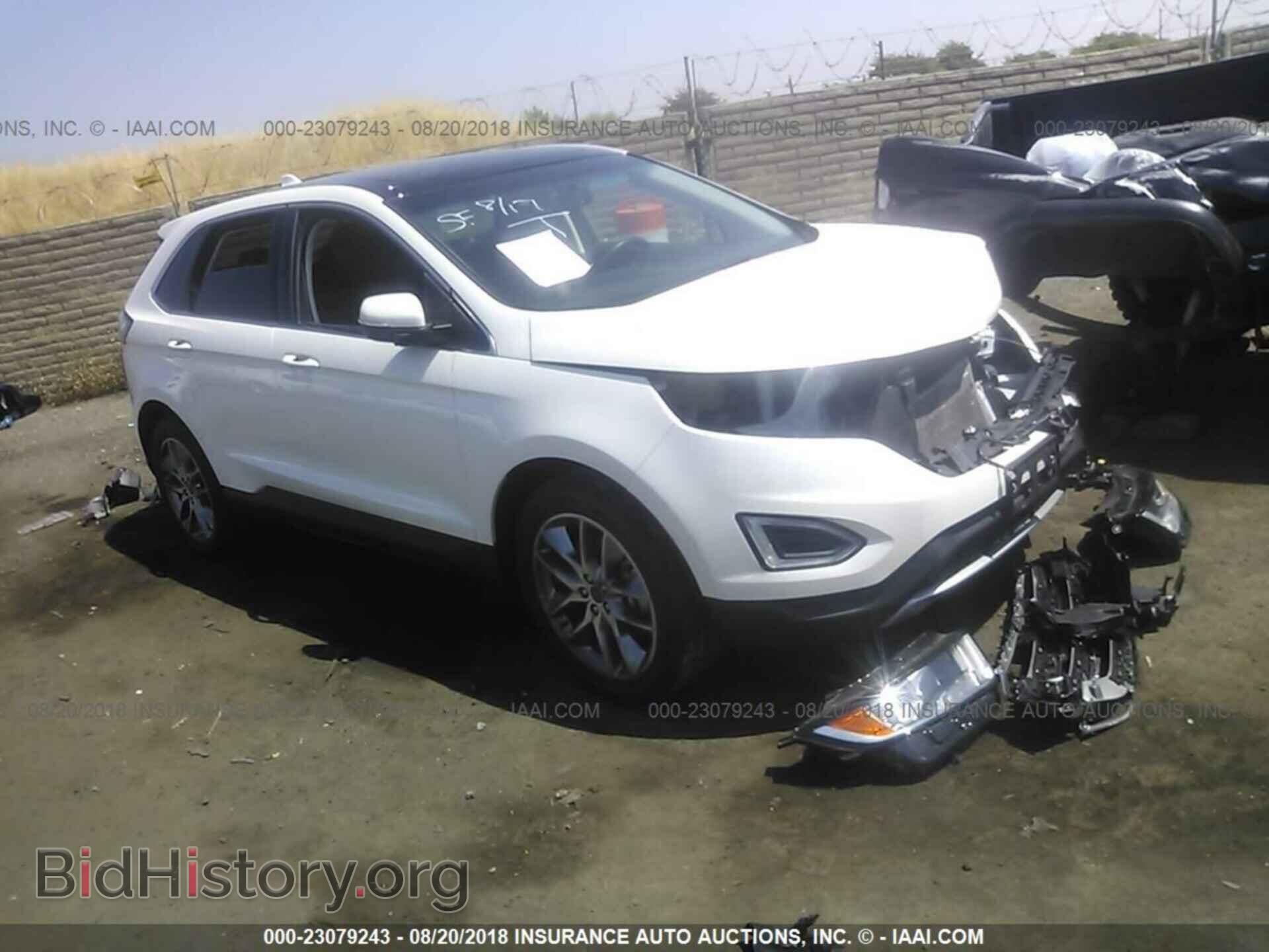 Фотография 2FMTK3K87FBB16181 - Ford Edge 2015