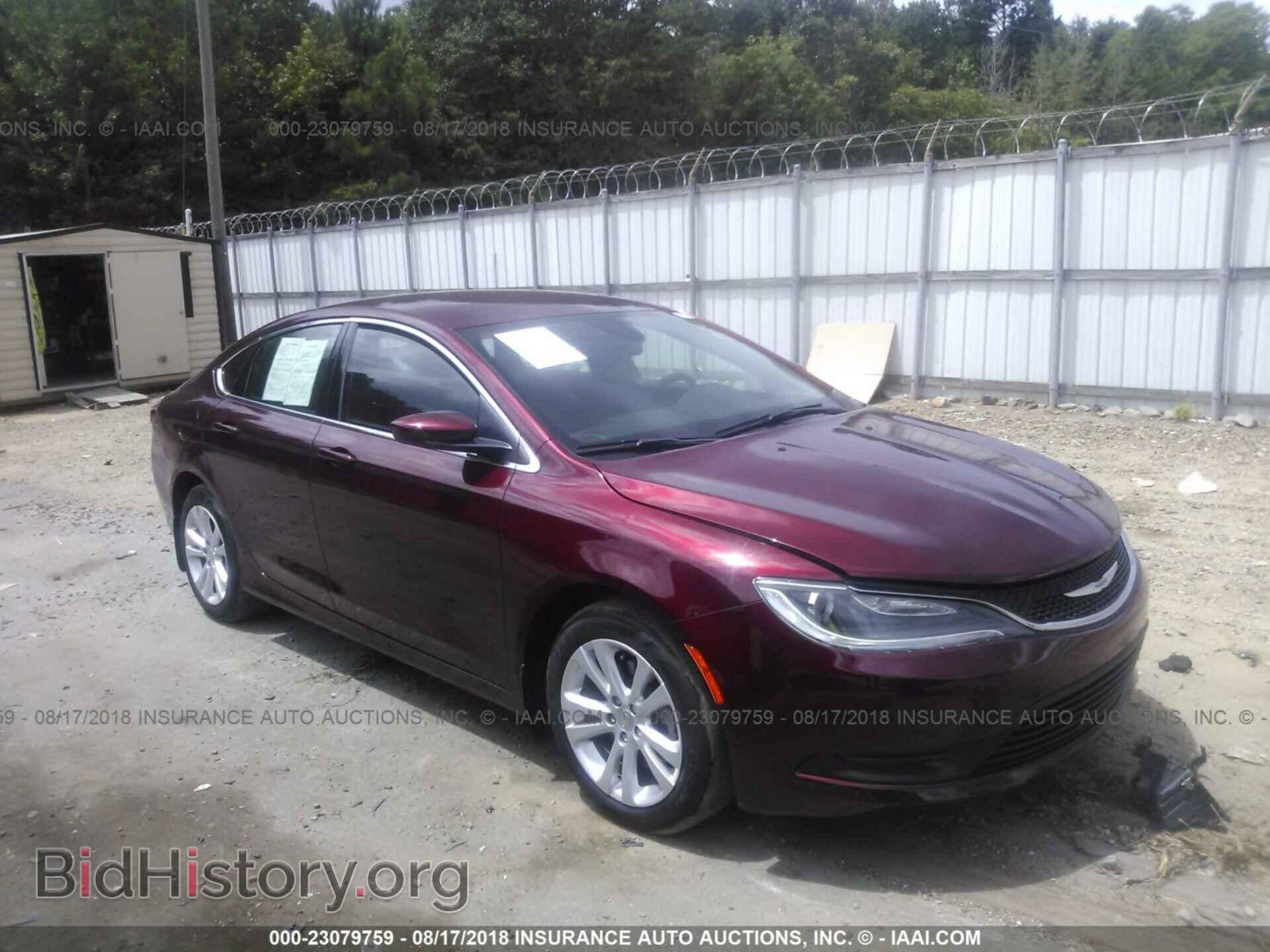 Photo 1C3CCCFBXGN193919 - Chrysler 200 2016