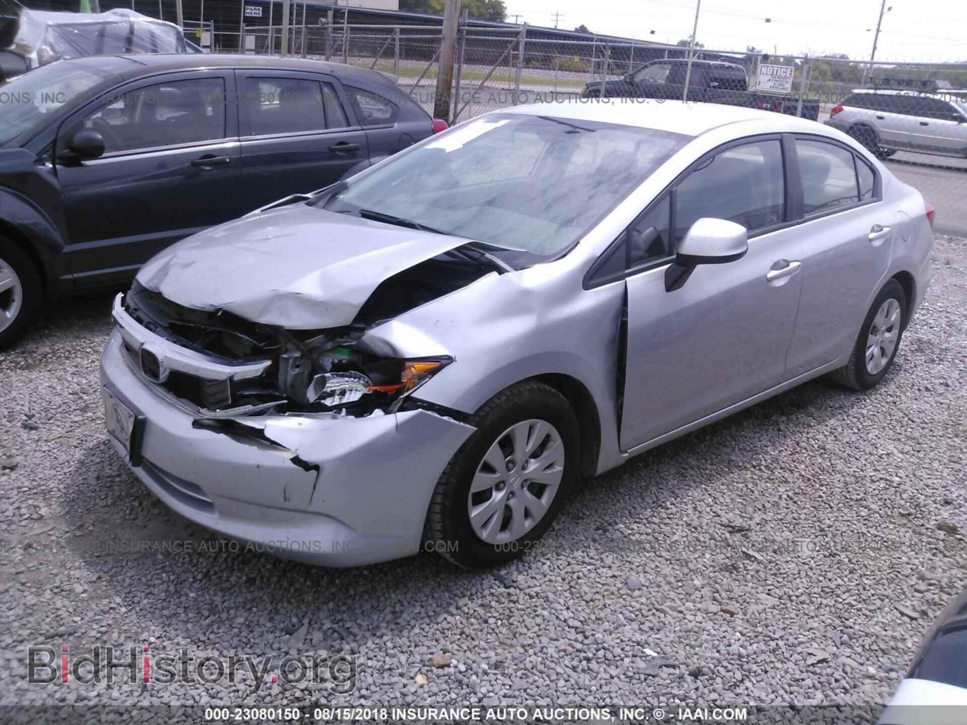 2012 Honda Civic - VIN: 19XFB2F54CE094981 - Photo 2
