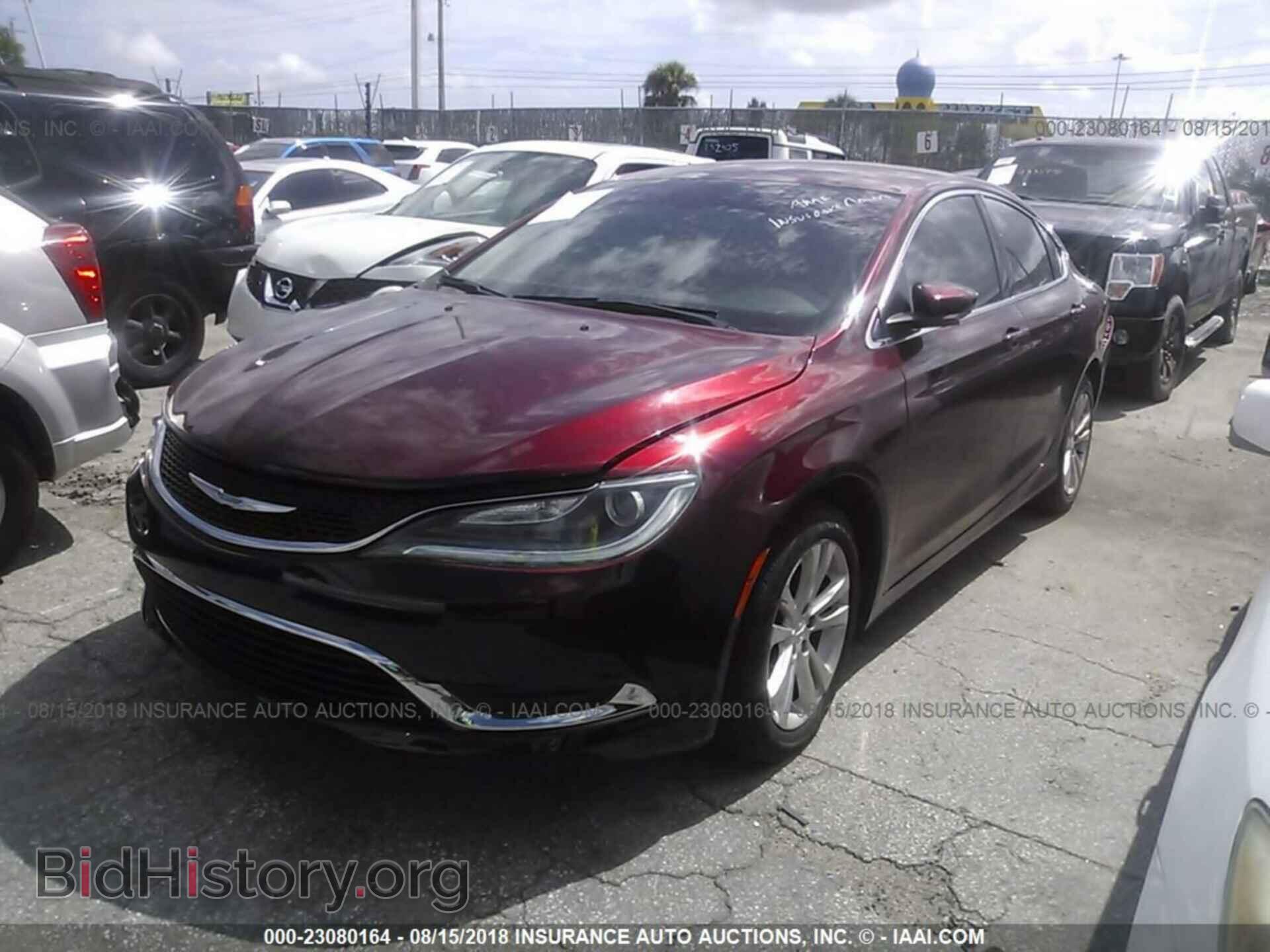 2015 Chrysler 200 - VIN: 1C3CCCAB8FN680140 - Фото 2