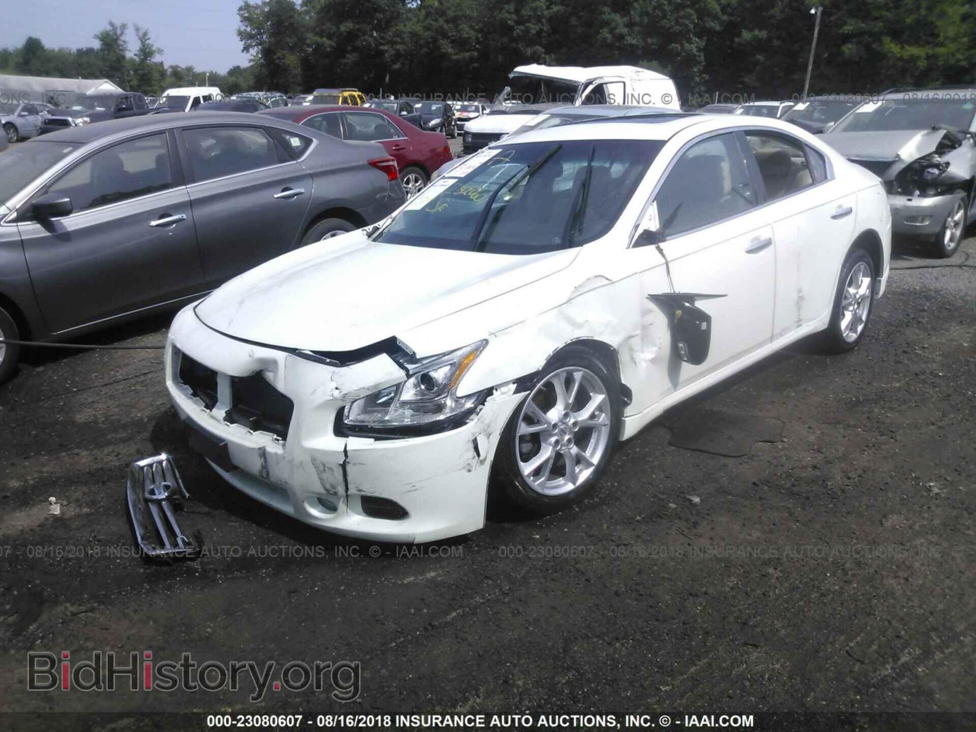 2014 Nissan Maxima - VIN: 1N4AA5AP7EC497912 - Фото 2