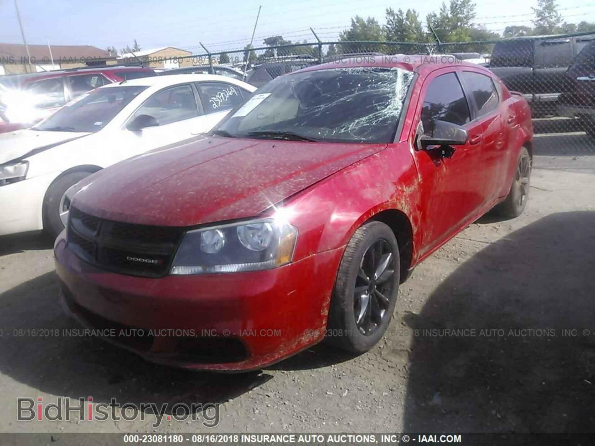 2013 Dodge Avenger - VIN: 1C3CDZAB0DN619099 - Фото 2