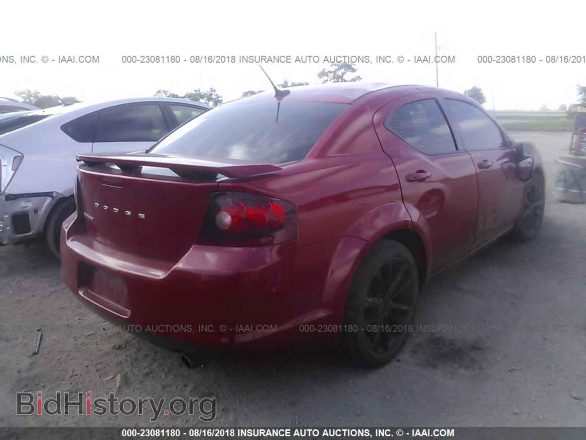 2013 Dodge Avenger - VIN: 1C3CDZAB0DN619099 - Фото 4