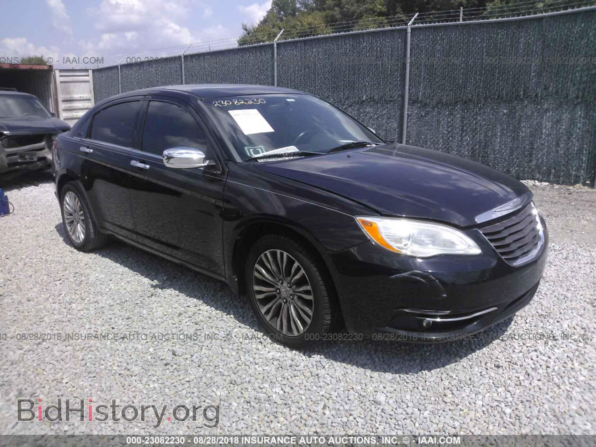 Фотография 1C3CCBCB8CN183821 - Chrysler 200 2012