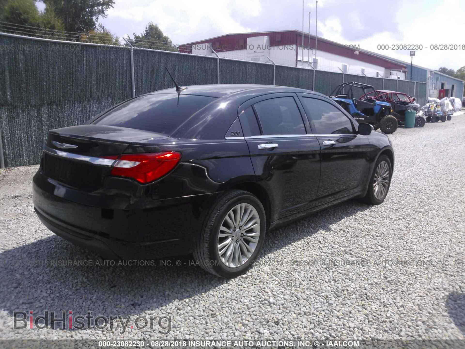 2012 Chrysler 200 - VIN: 1C3CCBCB8CN183821 - Фото 4