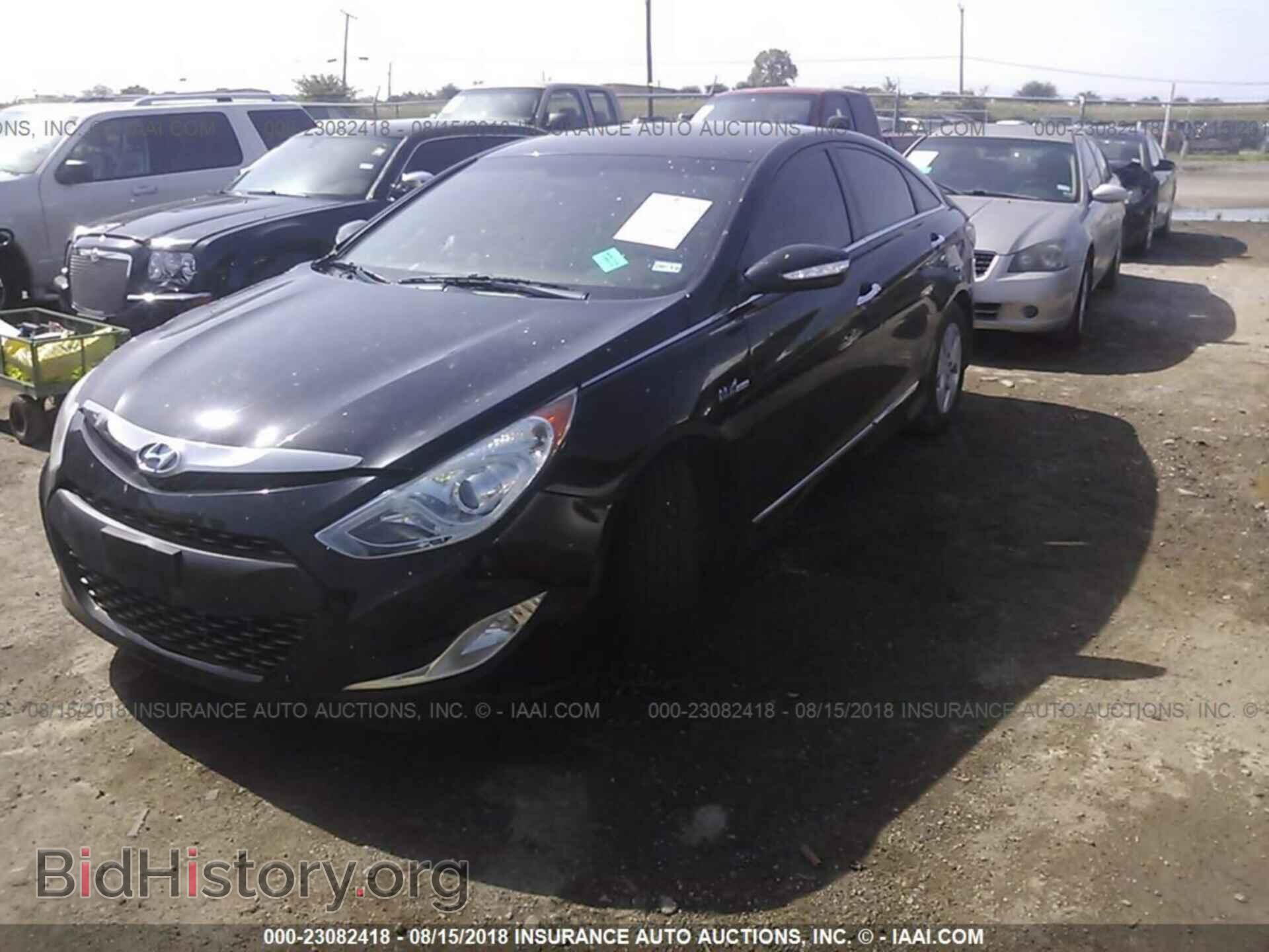 2012 Hyundai Sonata - VIN: KMHEC4A4XCA058701 - Фото 2