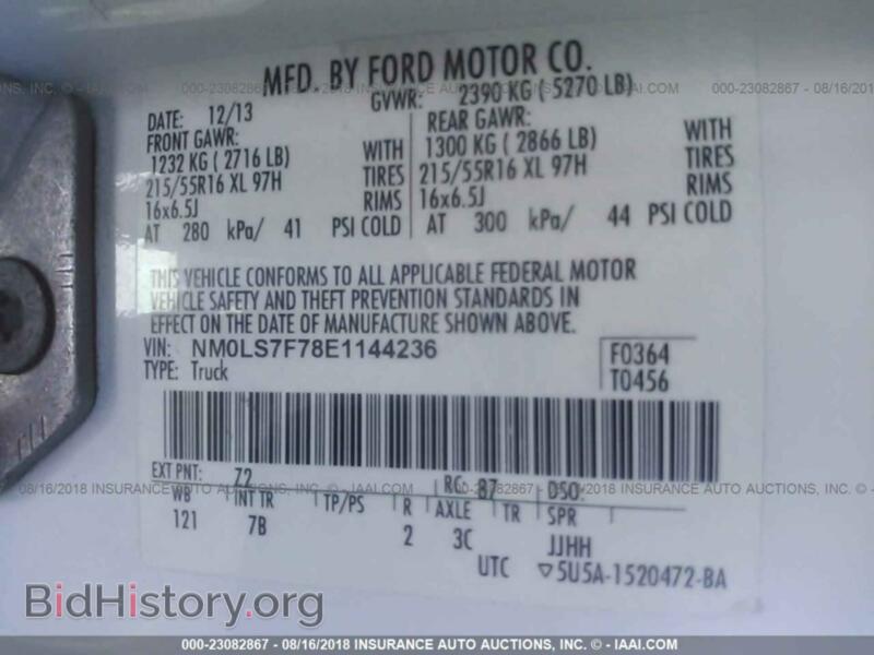 2014 Ford TRANSIT (VIN NM0LS7F78E1144236) — photo 9 of 10