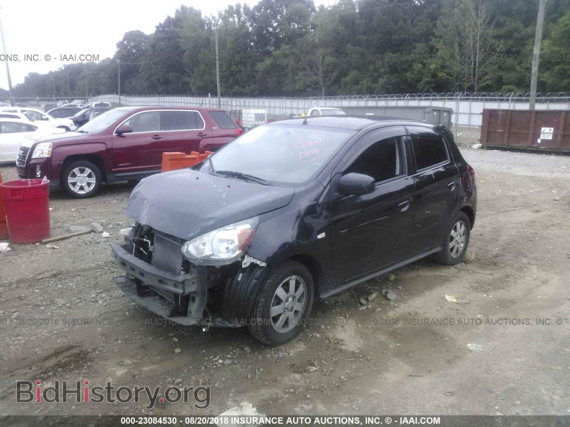2014 Mitsubishi Mirage - VIN: ML32A4HJ3EH005313 - Фото 2