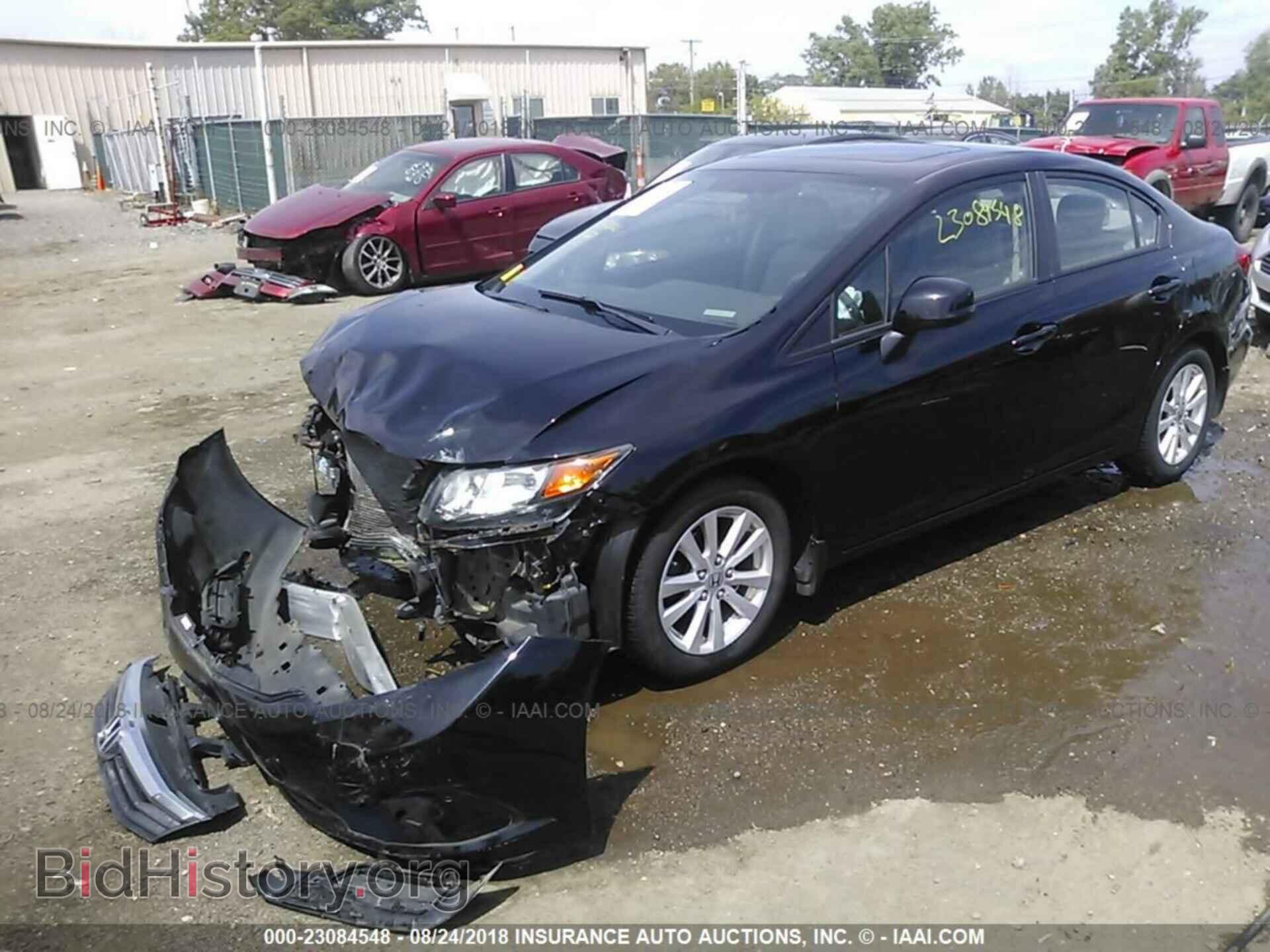 2012 Honda Civic - VIN: 19XFB2F9XCE028356 - Фото 2