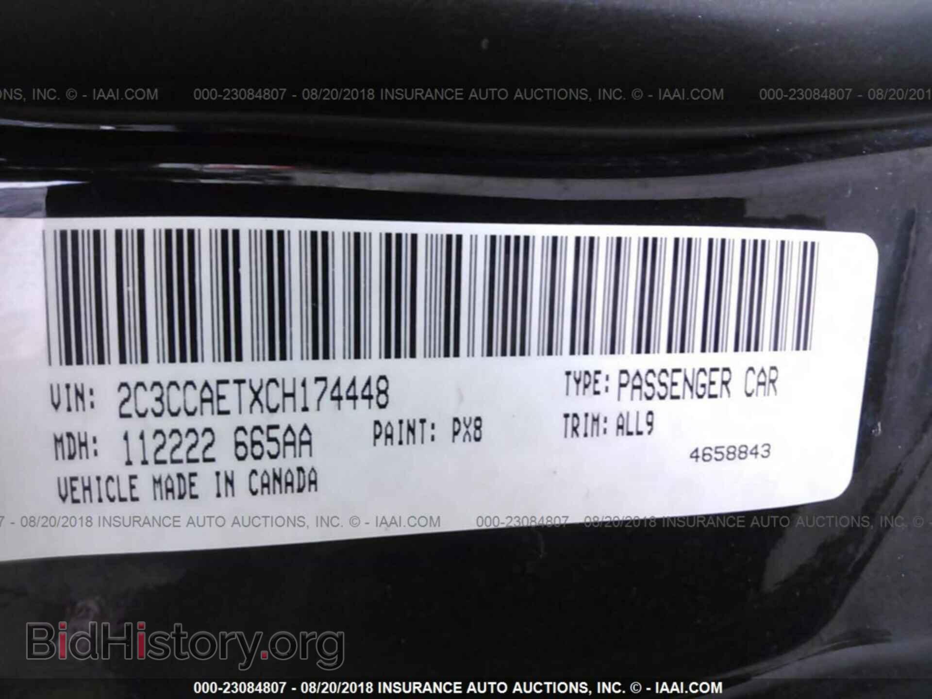 2012 Chrysler 300c - VIN: 2C3CCAETXCH174448 - Photo 9