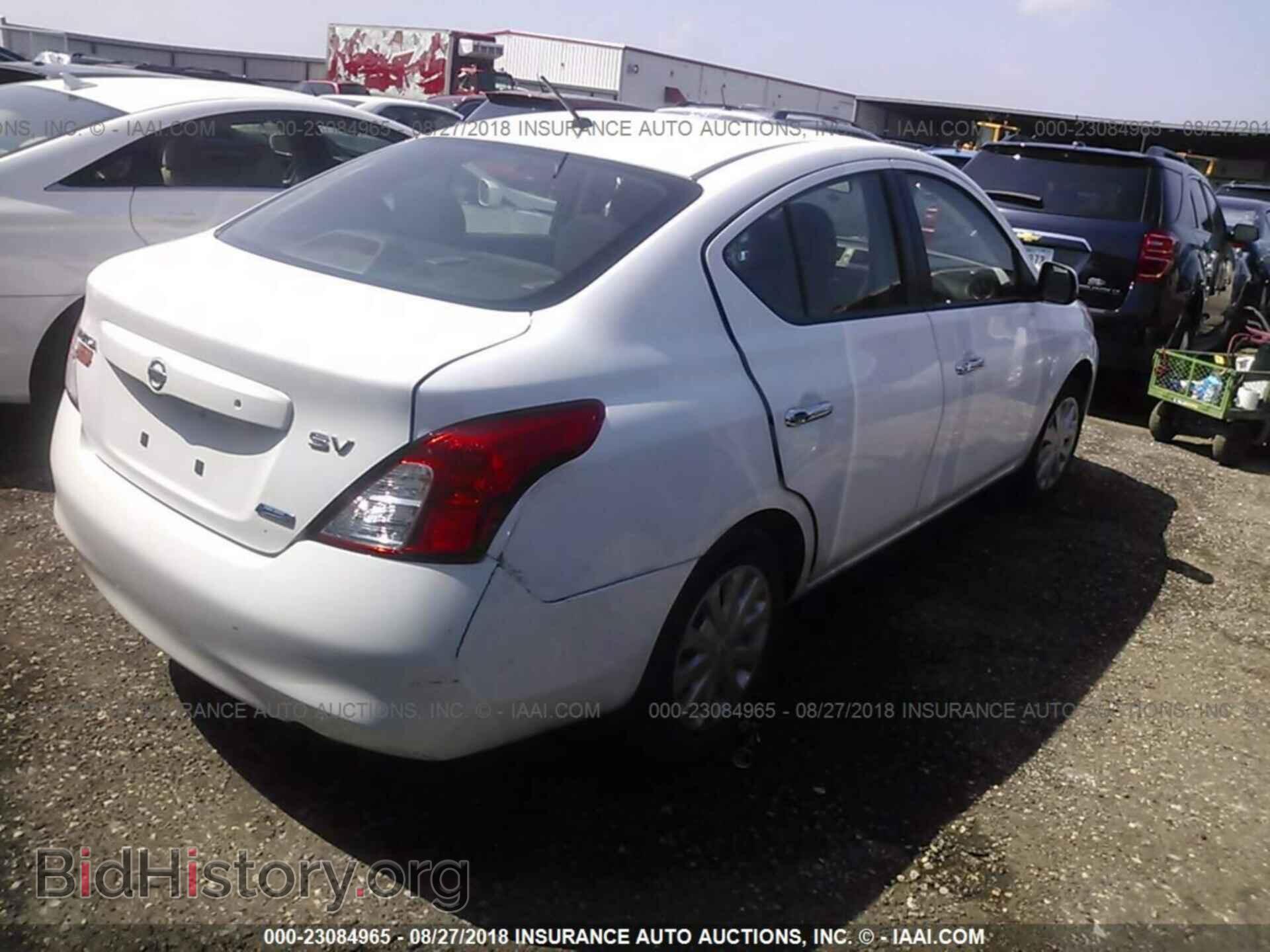 2012 Nissan Versa - VIN: 3N1CN7AP2CL804555 - Фото 4