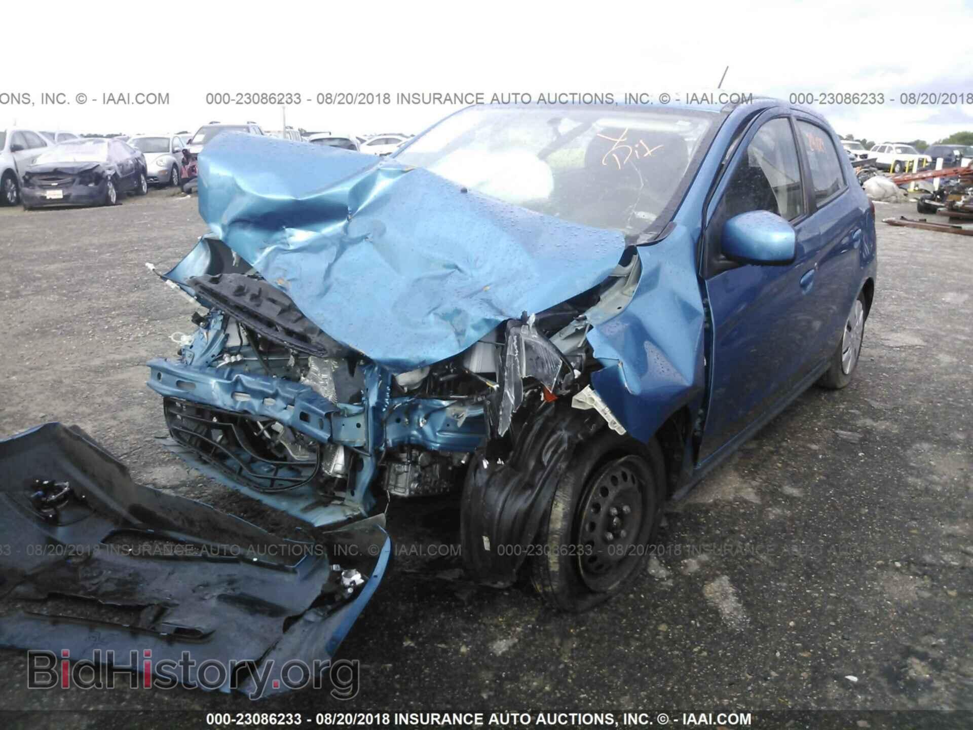 2015 Mitsubishi Mirage - VIN: ML32A3HJ2FH059164 - Фото 2