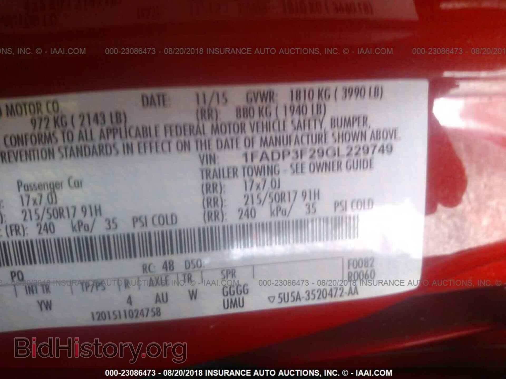 2016 Ford Focus - VIN: 1FADP3F29GL229749 - Photo 9