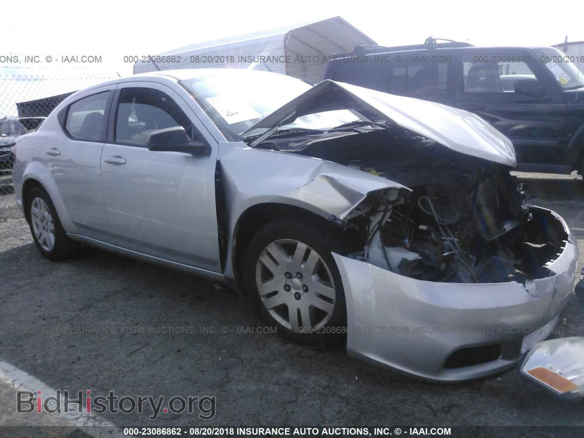Photo 1C3CDZAB6CN193286 - Dodge Avenger 2012
