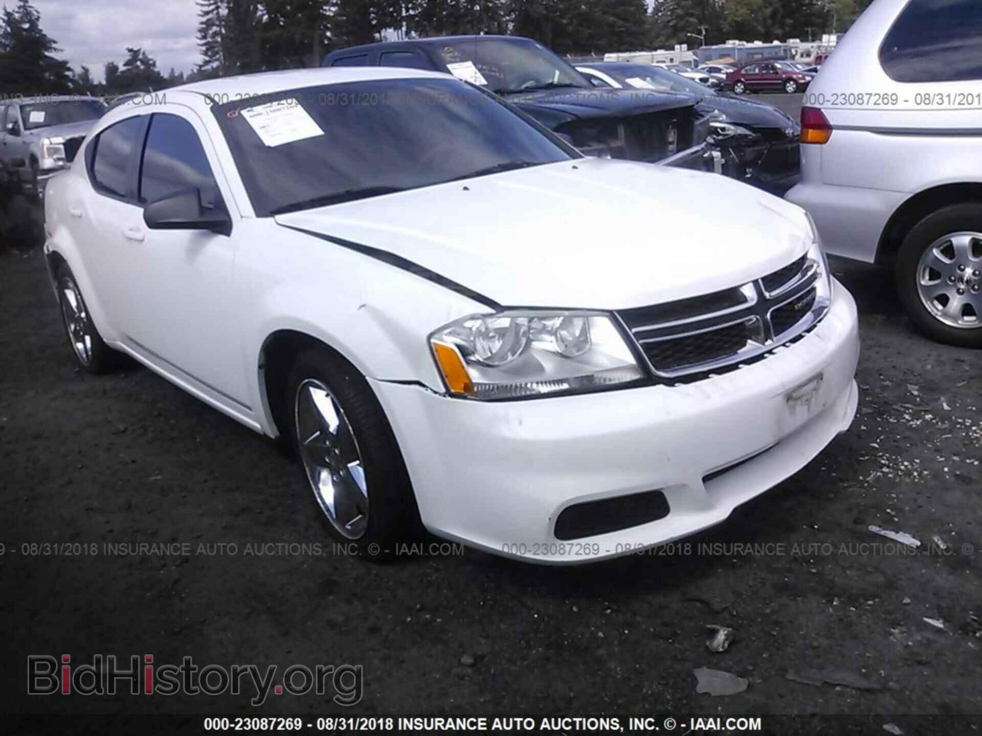 Photo 1C3CDZAB1DN565263 - DODGE AVENGER 2013